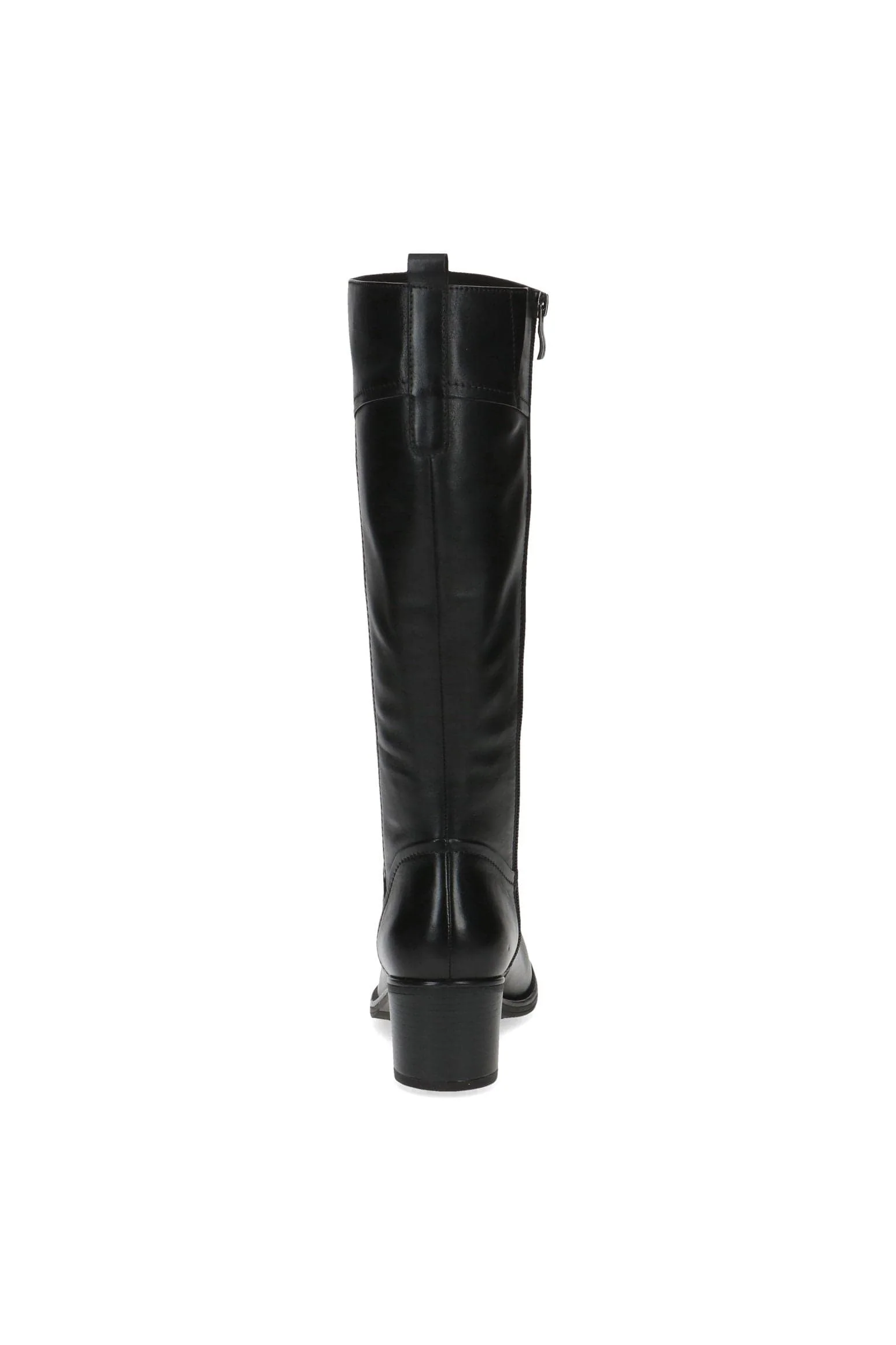 Knee High Leather Boots - Black Nappa - Image 5