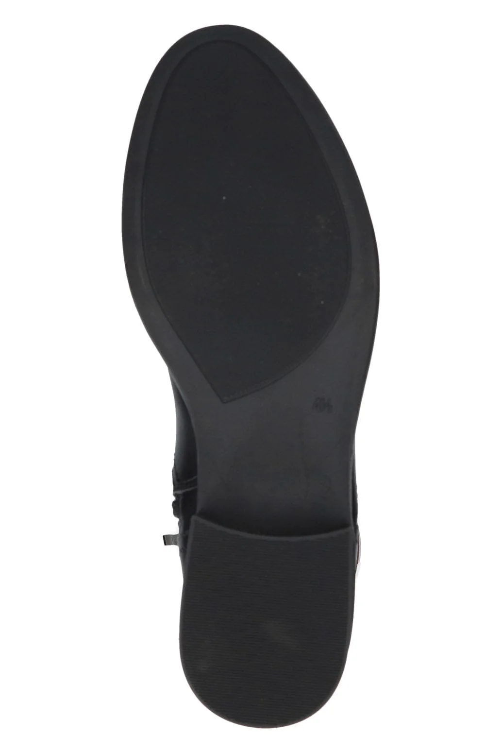 Leather Colour Block Knee High Boots - Black Comb - Image 7