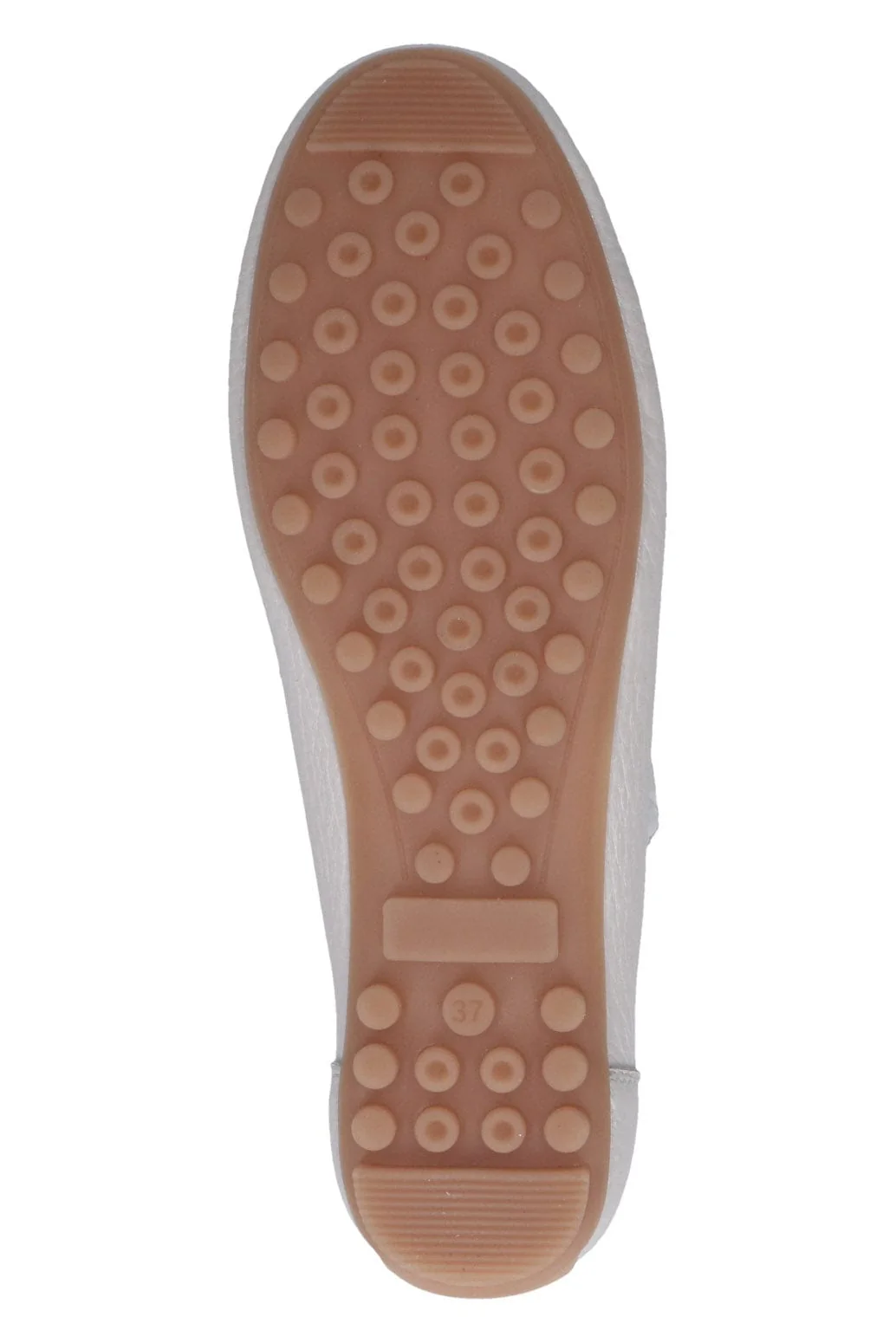 Leather Moccasin Shoes - Pearl - Image 6