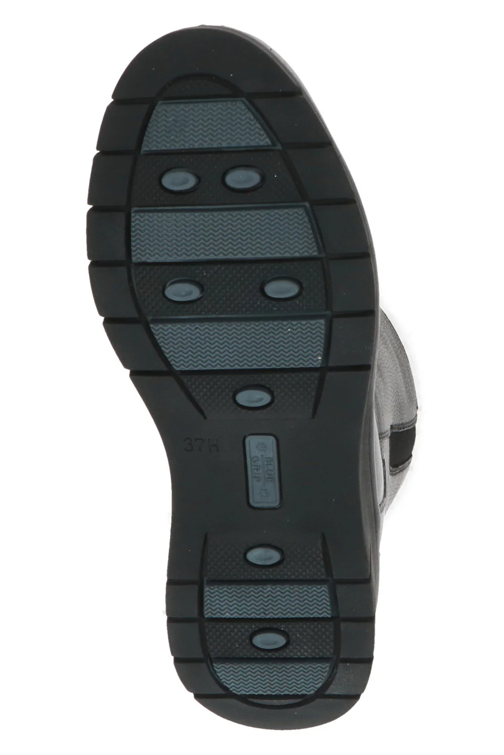 Leather TEX & BLUE GRIP Wide Fit Boots - Black Nappa - Image 6