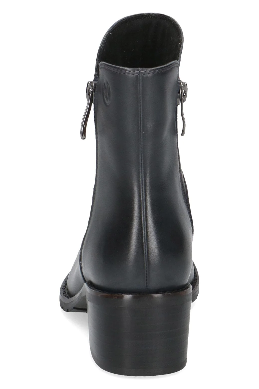 Leather Wide Fit Ankle Boots - Ocean Nappa - Image 5