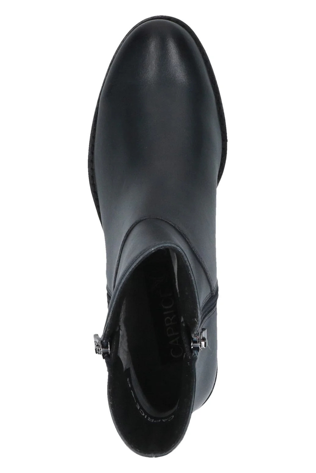 Leather Wide Fit Ankle Boots - Ocean Nappa - Image 6