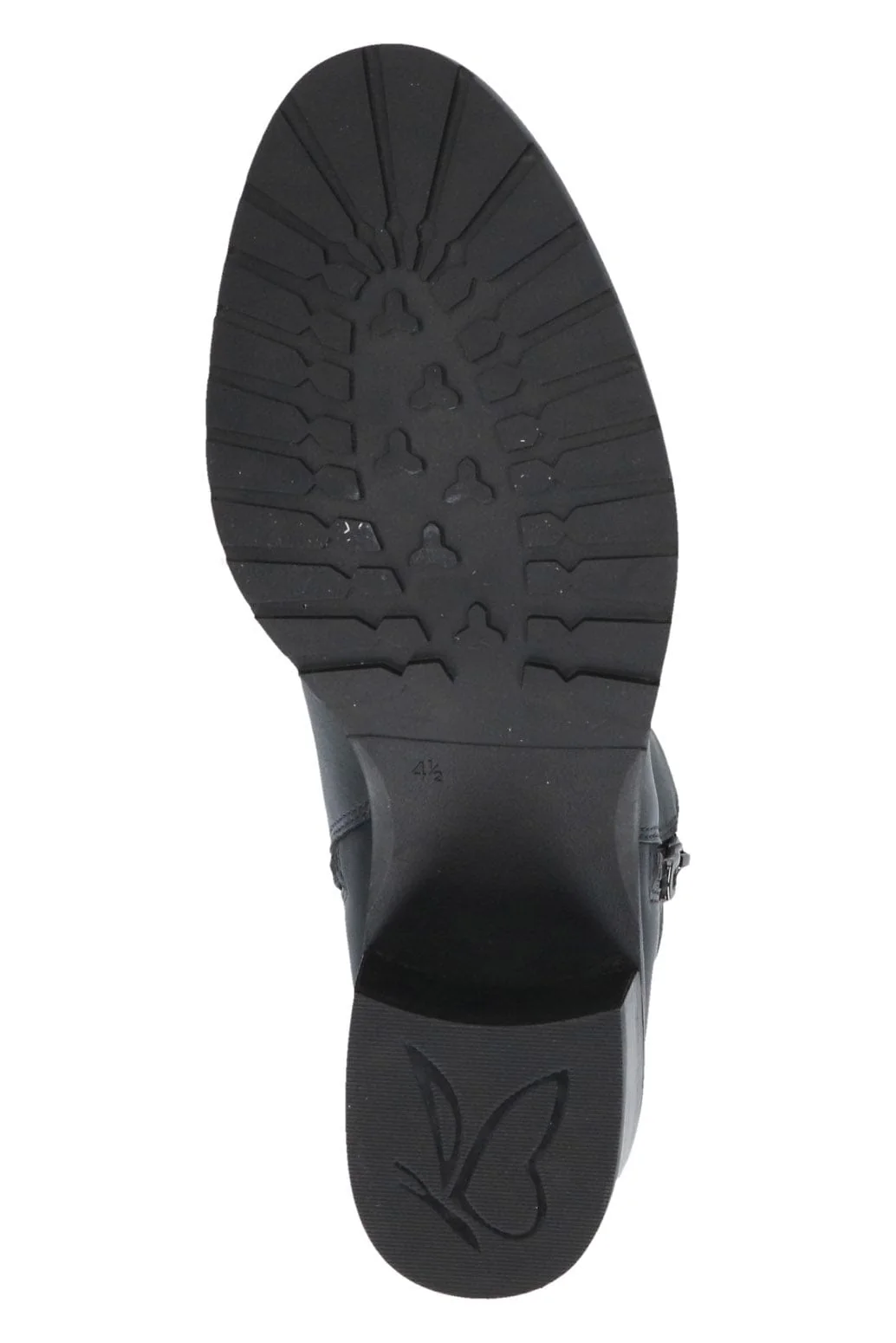 Leather Wide Fit Ankle Boots - Ocean Nappa - Image 7