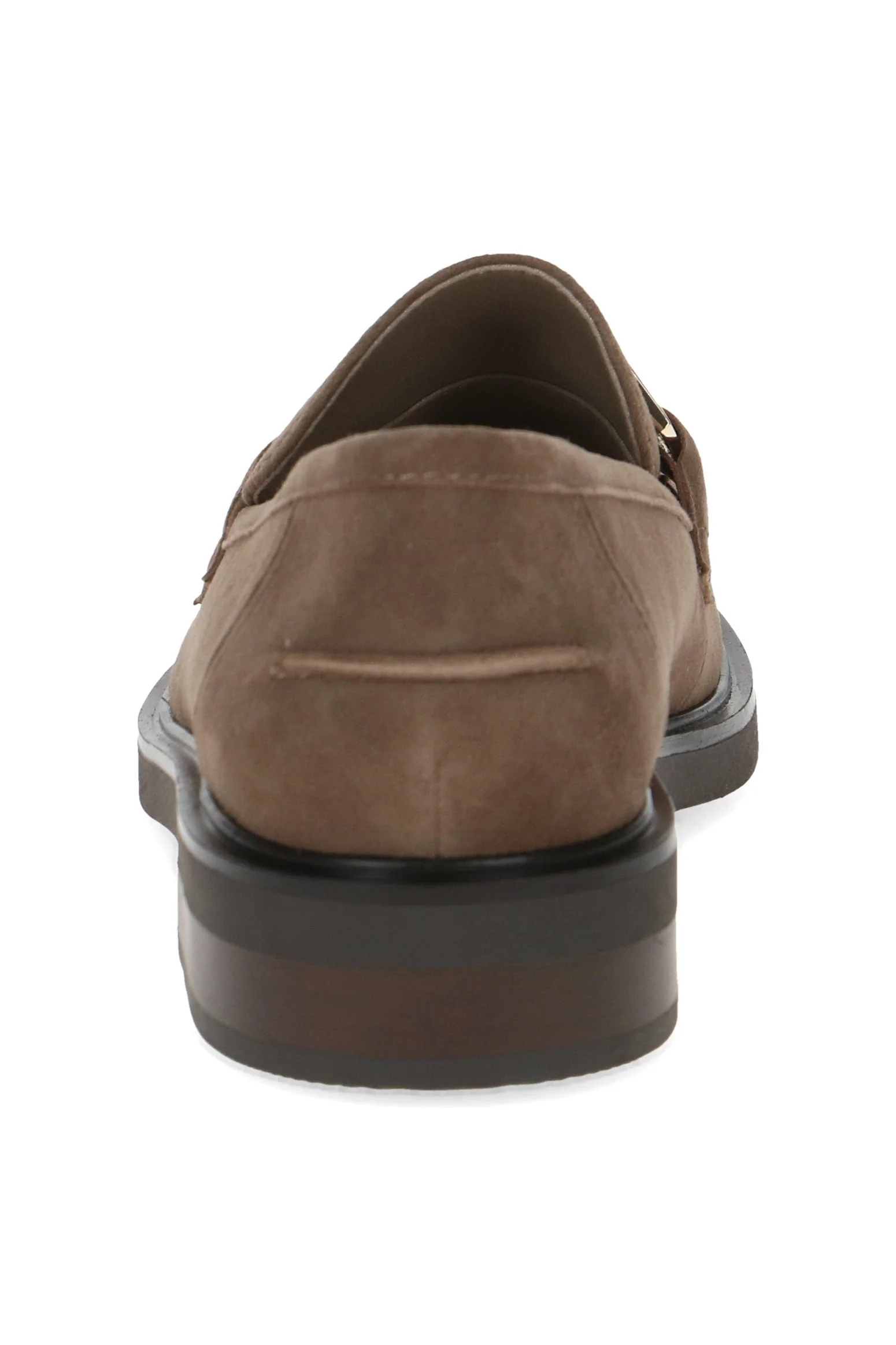 Moccasin Leather Shoes - Taupe Suede - Image 6