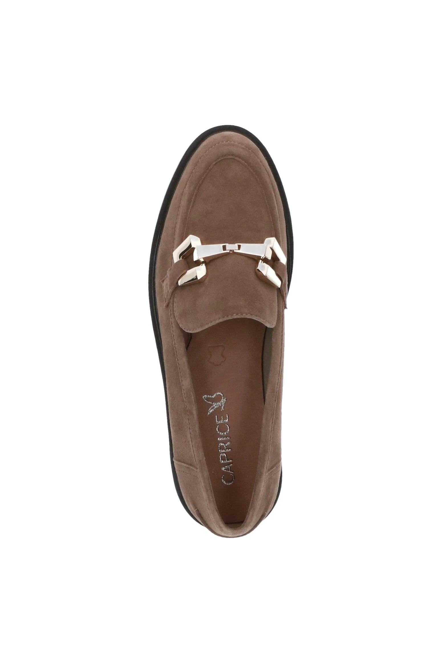 Moccasin Leather Shoes - Taupe Suede - Image 8