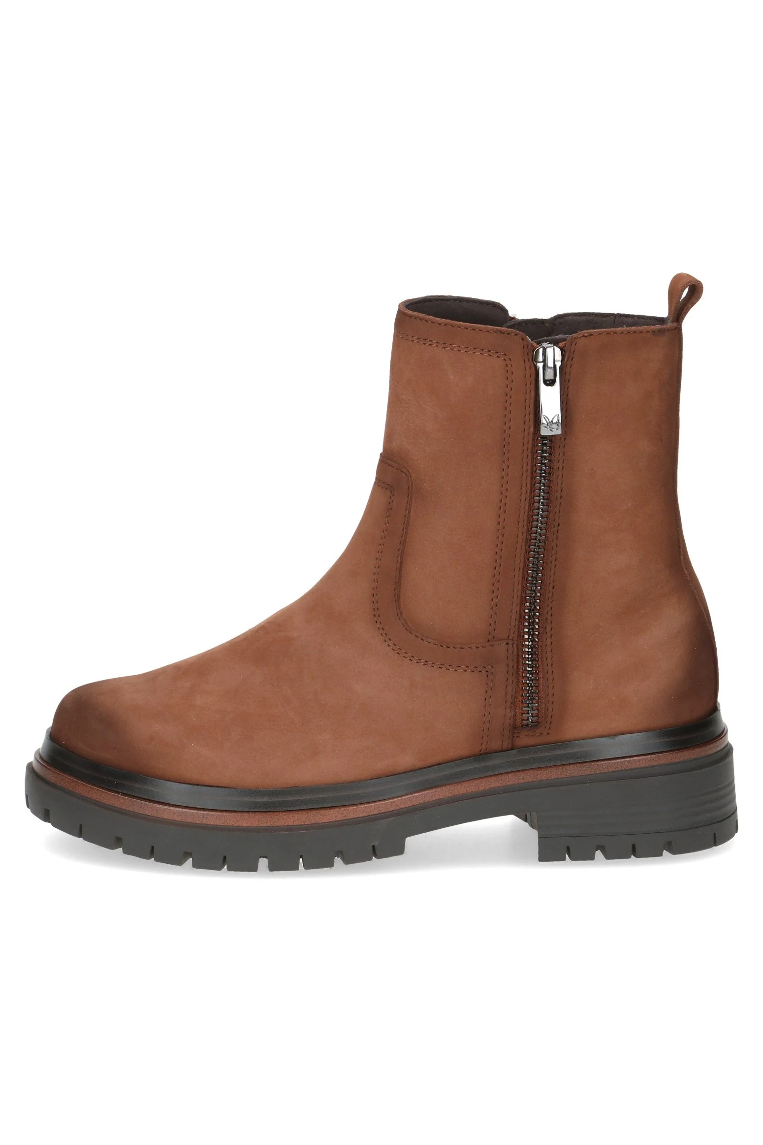 Nubuck Leather BLUE GRIP Boots - Cognac Nubuck