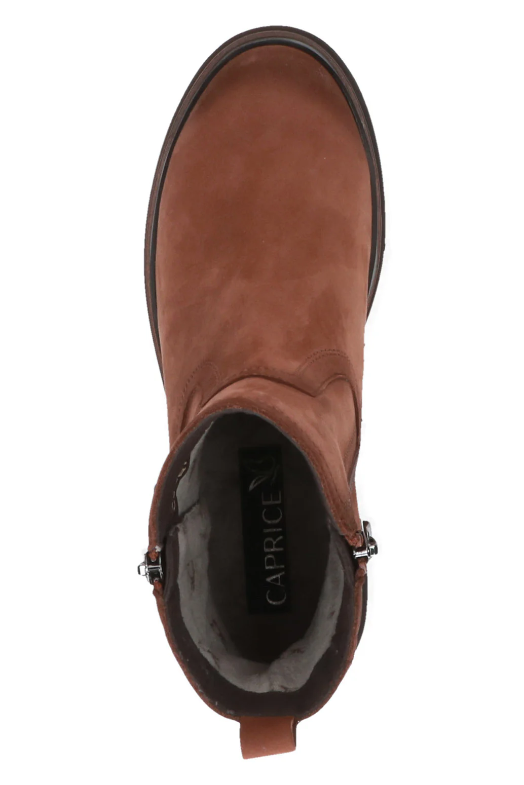 Nubuck Leather BLUE GRIP Boots - Cognac Nubuck - Image 6