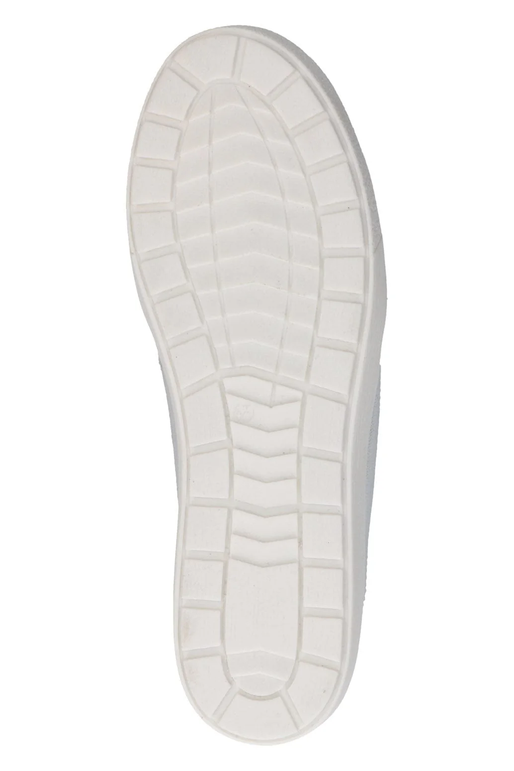 Silver Trim Leather Trainers - White Comb - Image 7