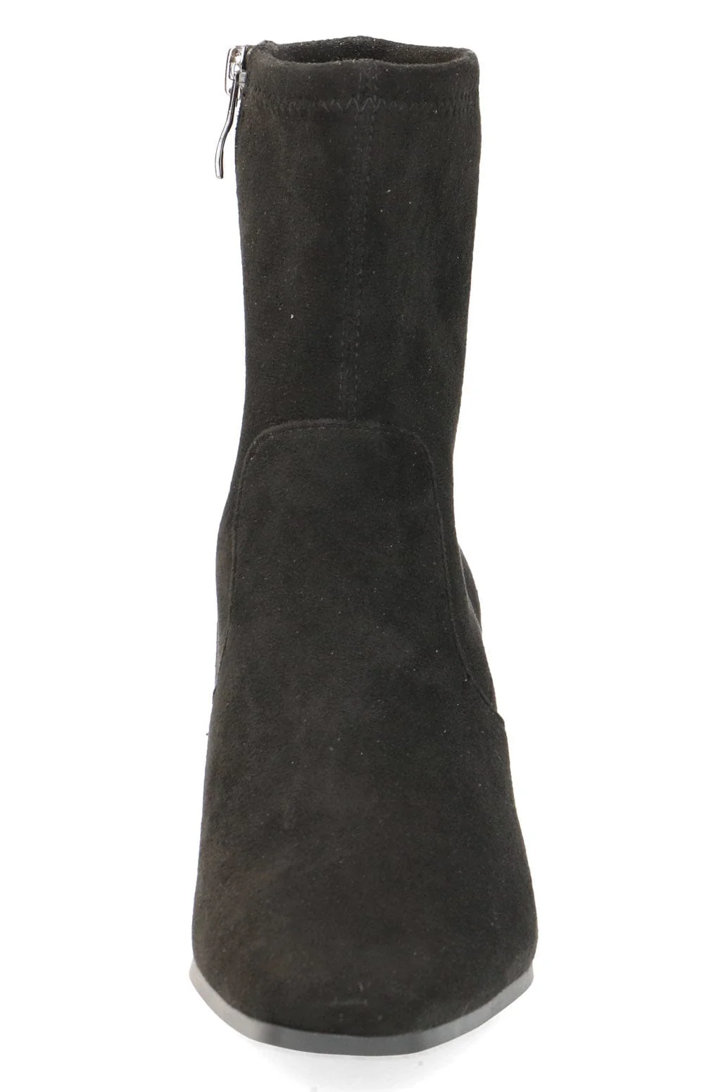 Stretch Ankle Boots - Black - Image 3