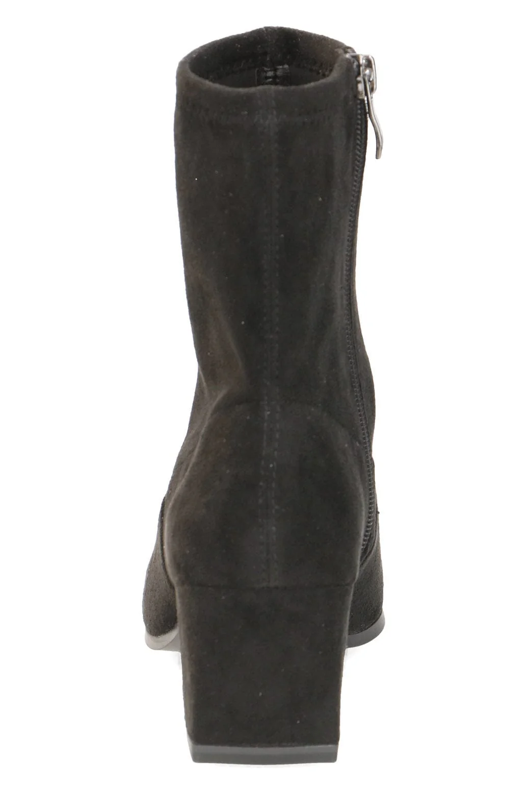 Stretch Ankle Boots - Black - Image 5