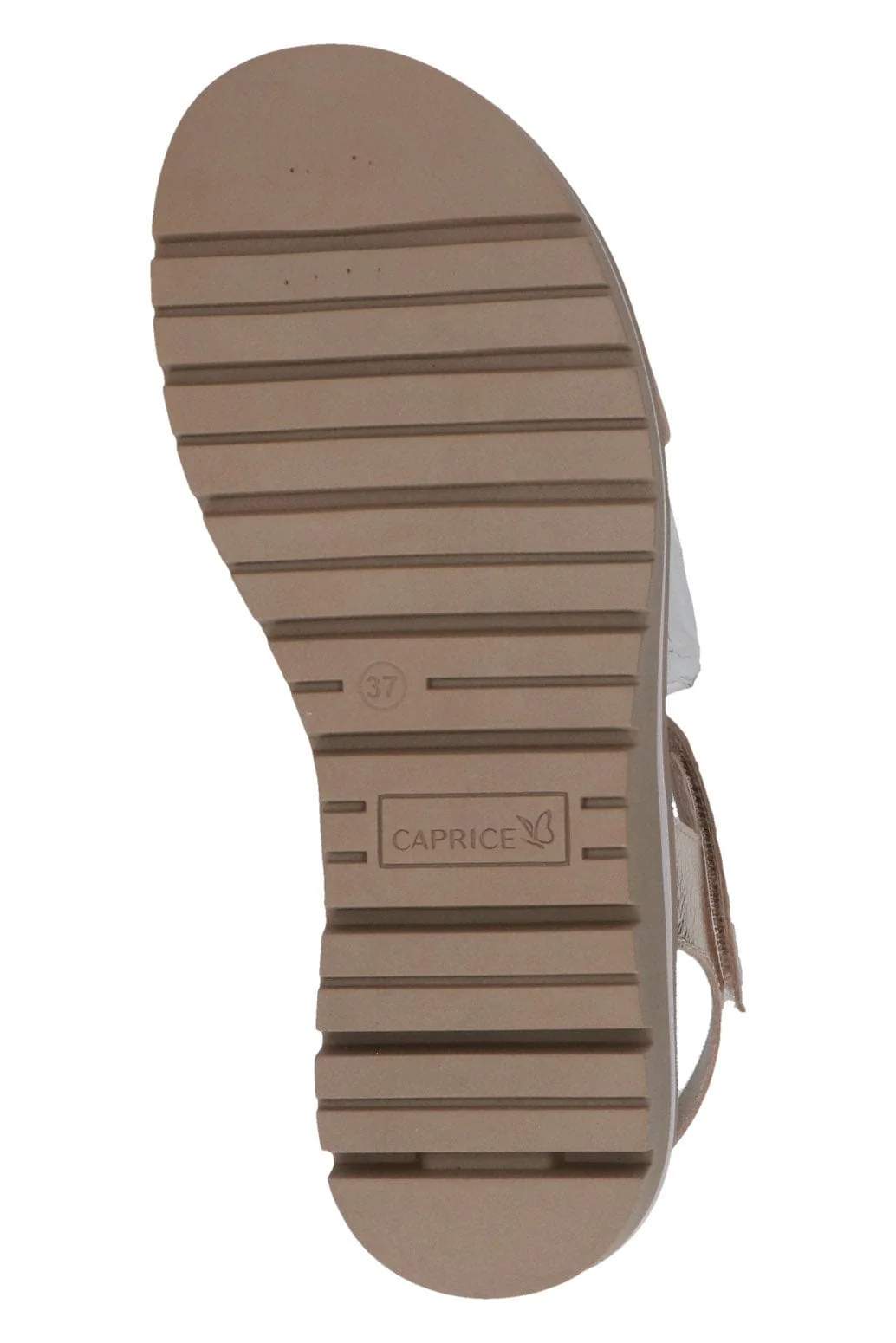 Wide Fit Leather Sandals - Platin Metal - Image 7