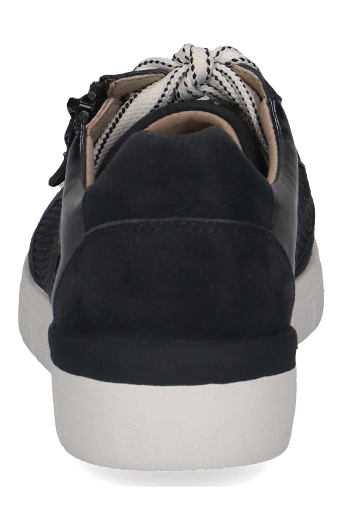 Wide Fit Trainers with Zip Fastening - Ocean Comb - Image 5