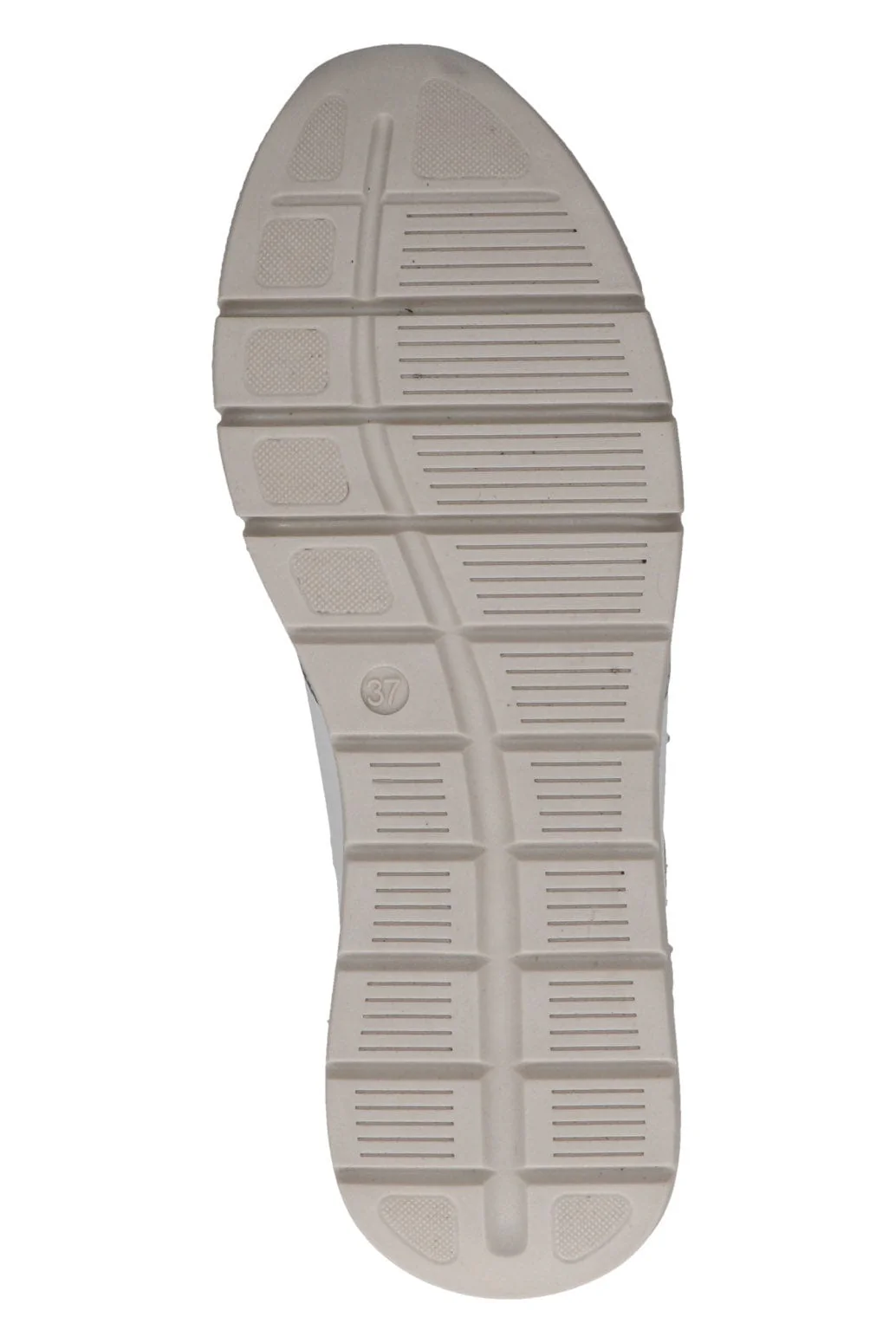 Wide Fit Trainers with Zip Fastening - White/Silver - Image 7