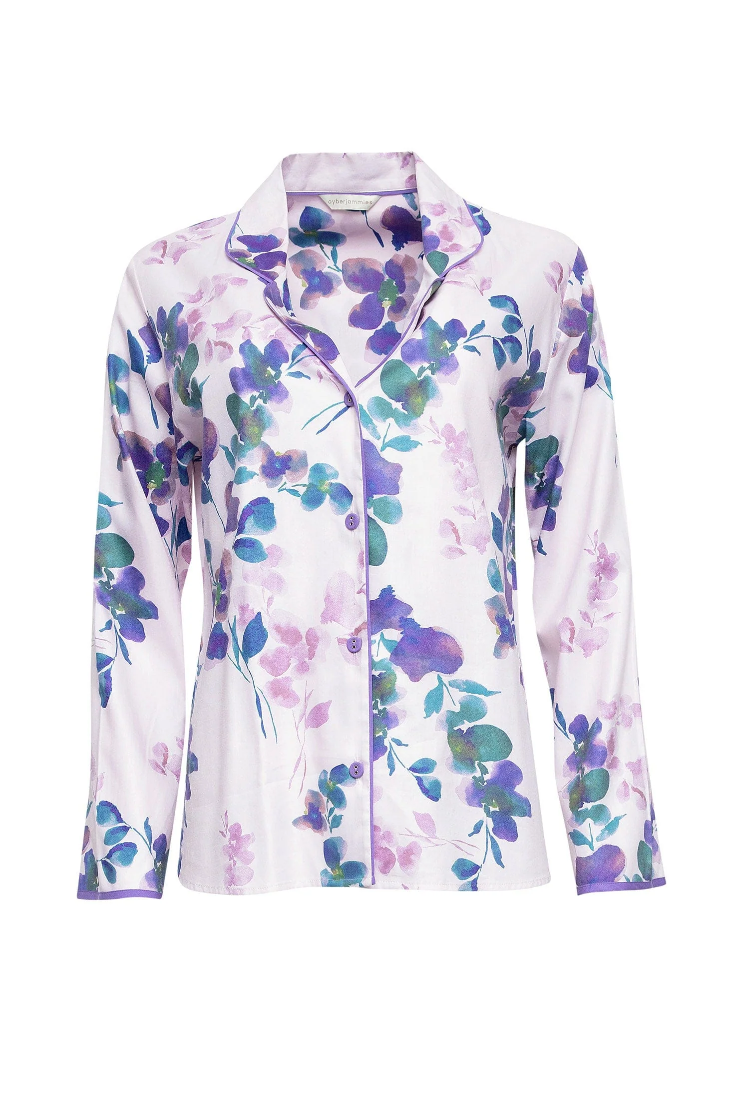 Camila Pink Floral Print Pyjama Top