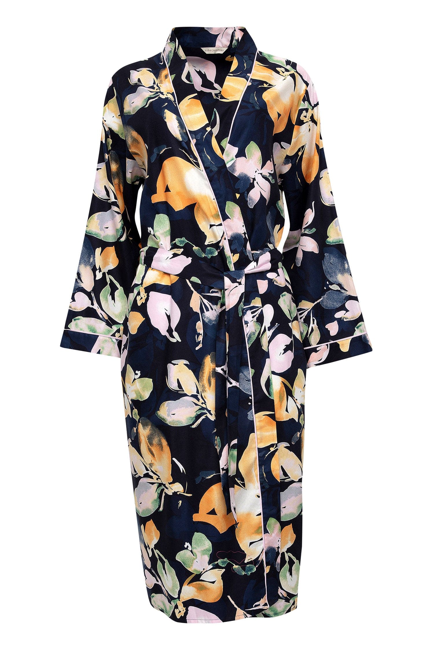 Estelle Floral Long Sleeve Long Dressing Gown