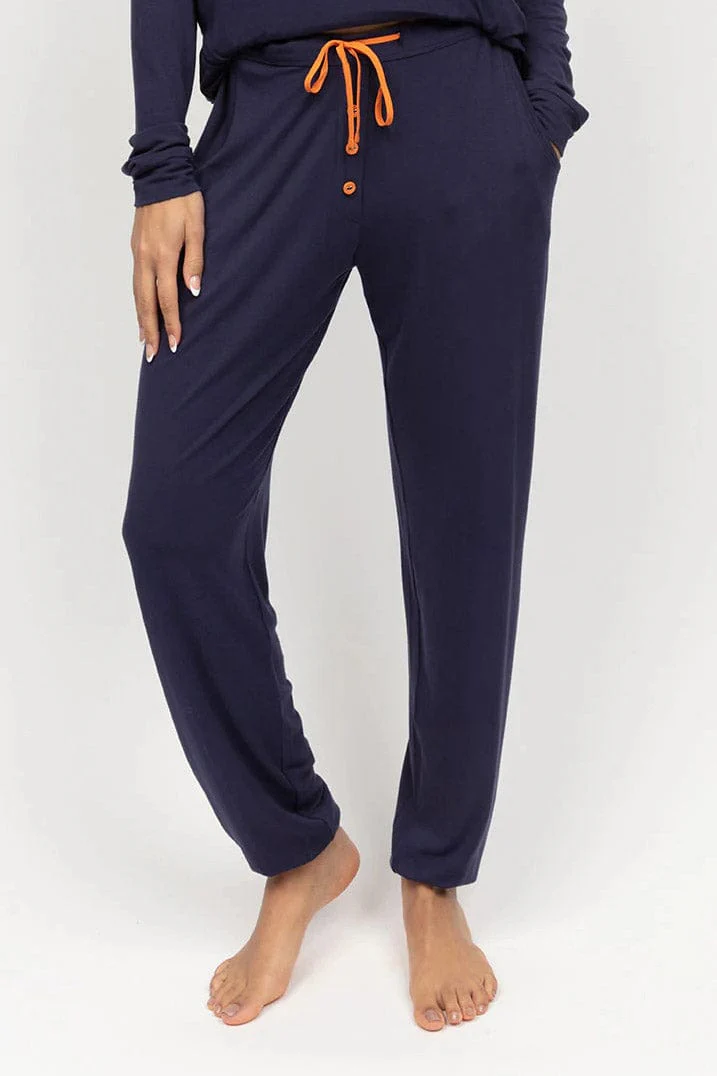 Taylor Revere Jersey Pyjama Set - Navy - Image 2