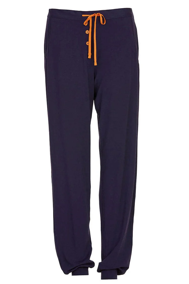 Taylor Revere Jersey Pyjama Set - Navy - Image 3