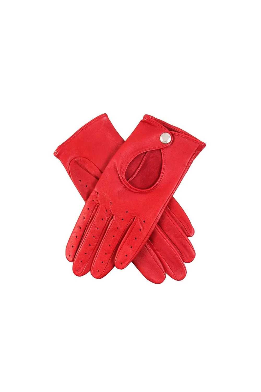 Womens Thruxton Leather Gloves - Berry