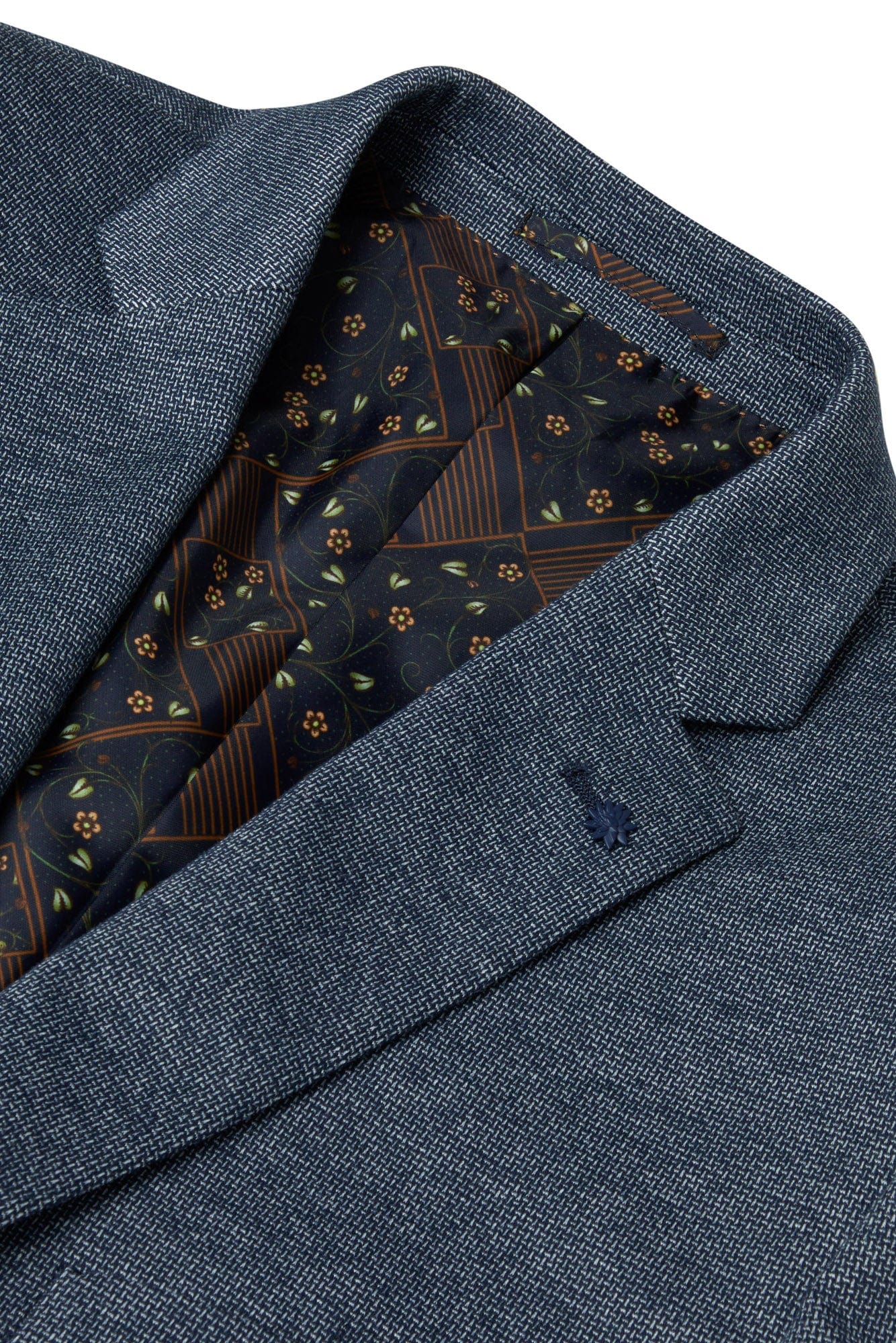 Damon Tapered Fit Jacket - Blue - Image 2
