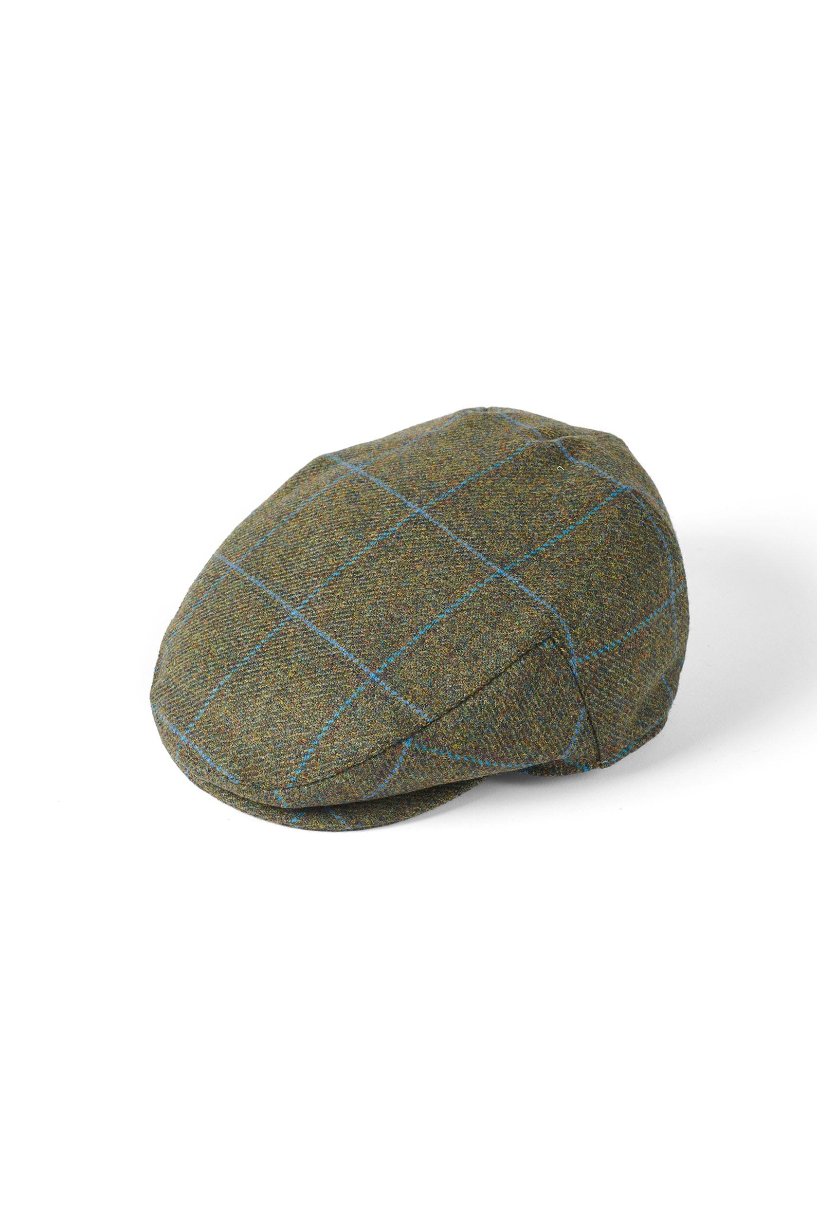 Tweed Porelle Waterproof Cap - Green/Blue