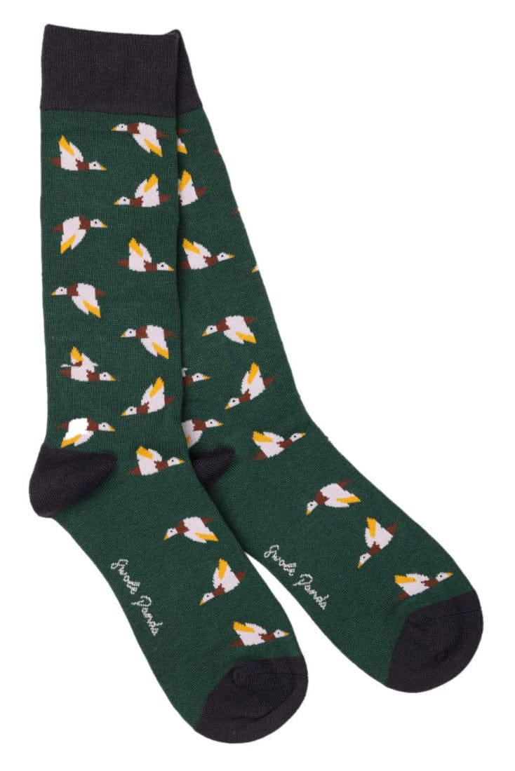 Flying Grouse Bamboo Socks - Green