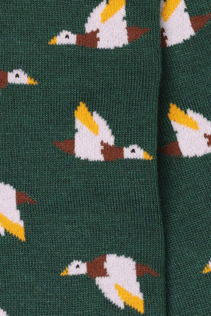 Flying Grouse Bamboo Socks - Green - Image 3