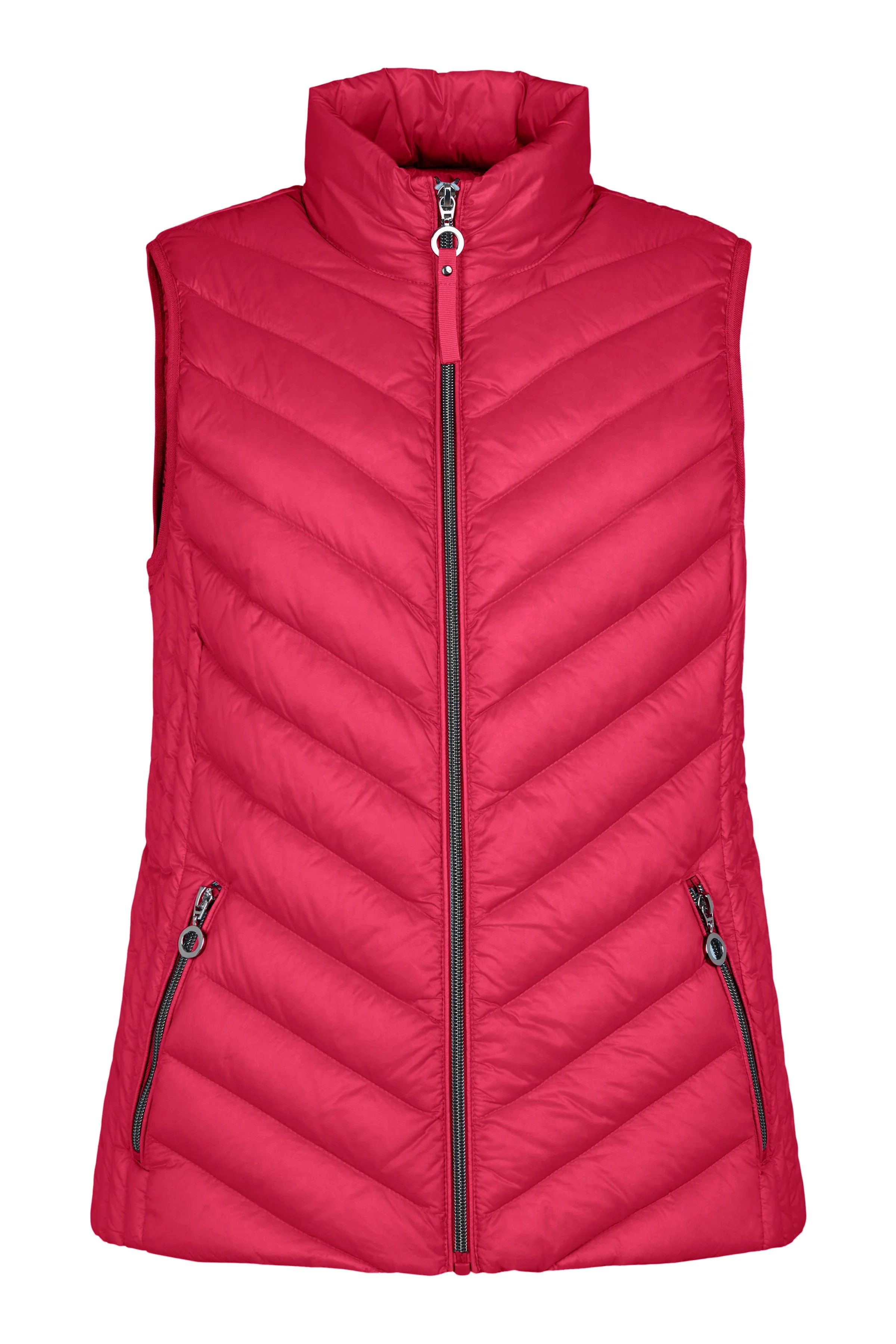 Lightweight Down Gilet - Raspberry