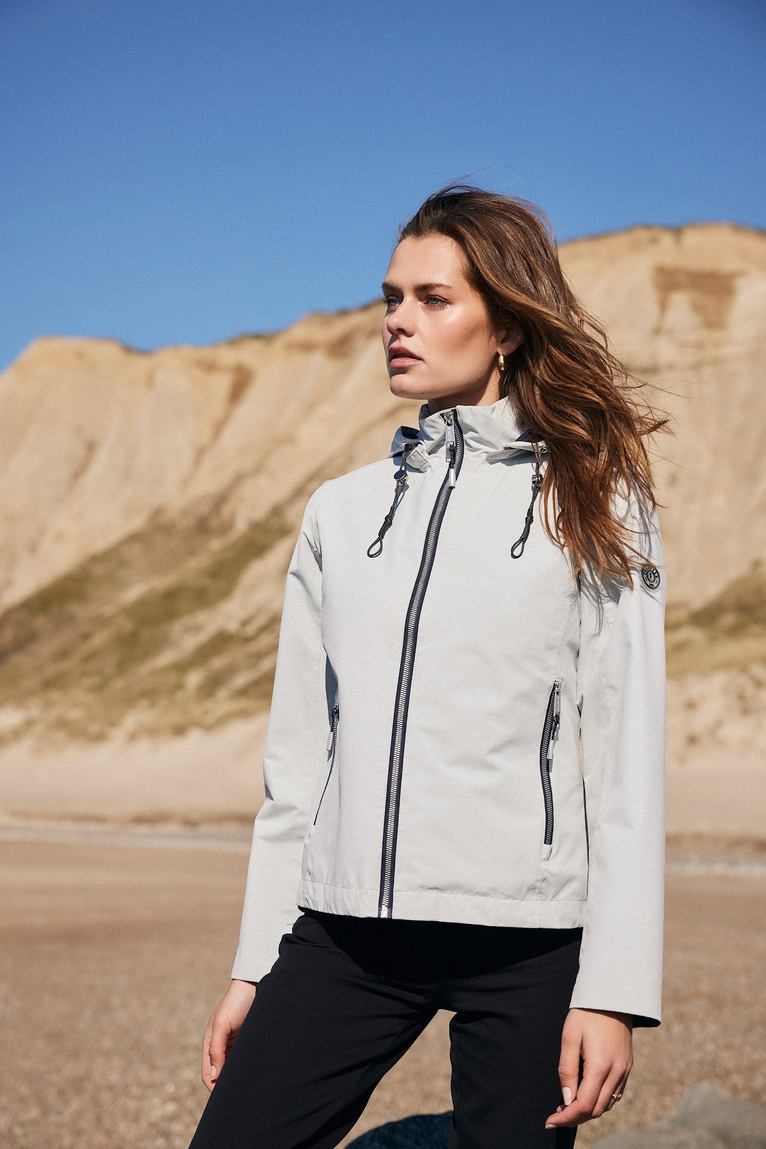 Waterproof Jacket - Grey - Image 3