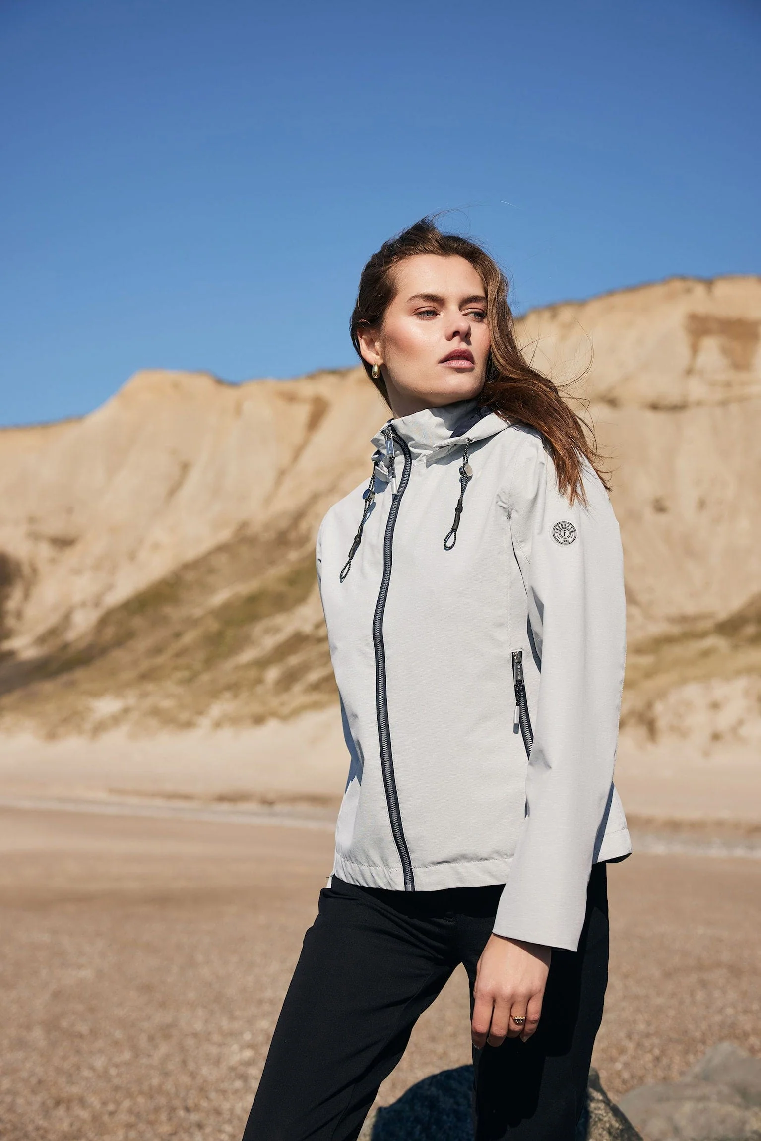 Waterproof Jacket - Grey - Image 4
