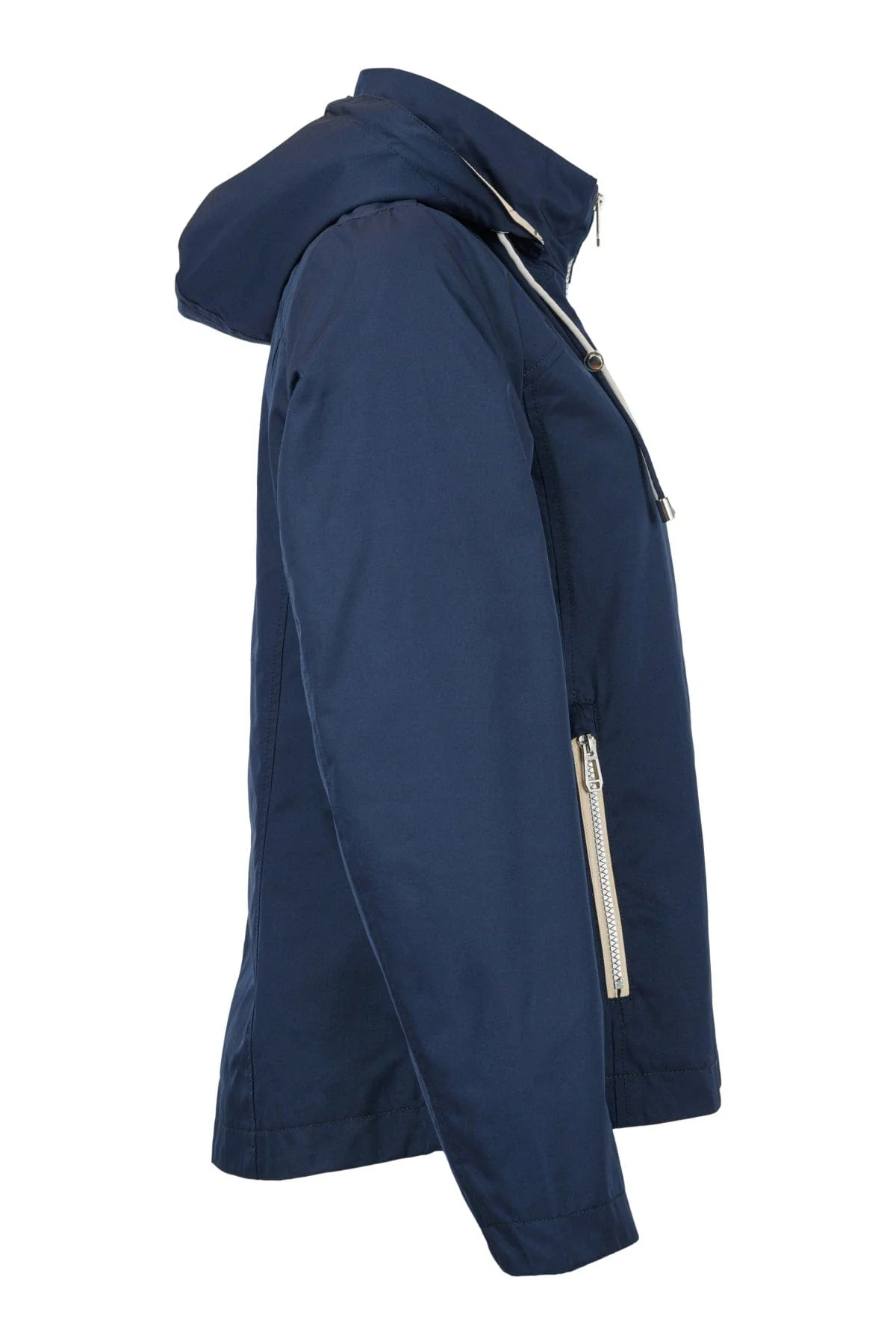 Waterproof Jacket - Navy/Sand - Image 2
