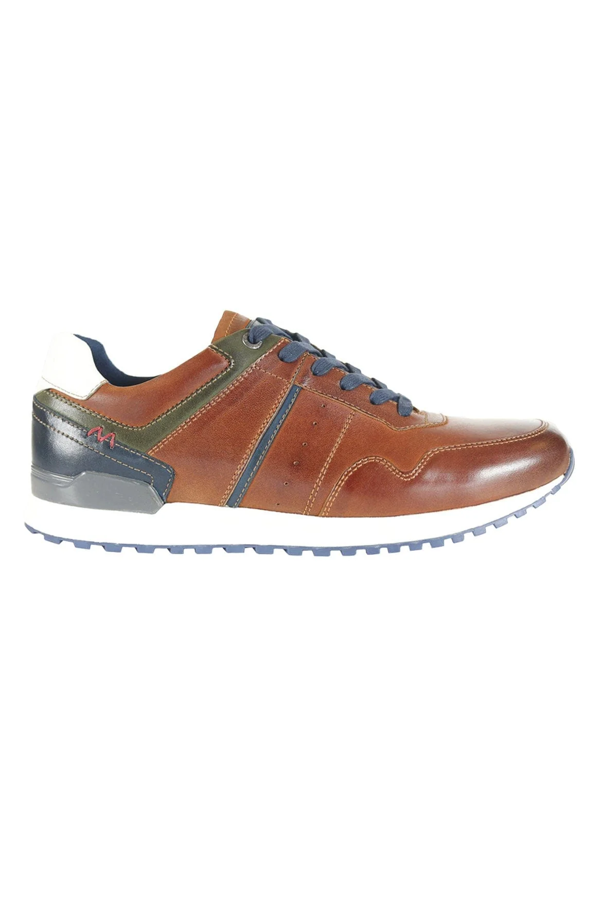Brescia Leather Trainers - Tan