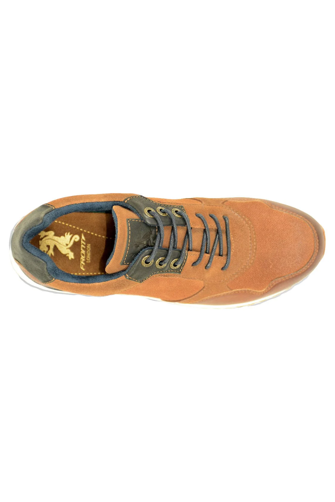Chicago Leather Trainers - Tan - Image 3