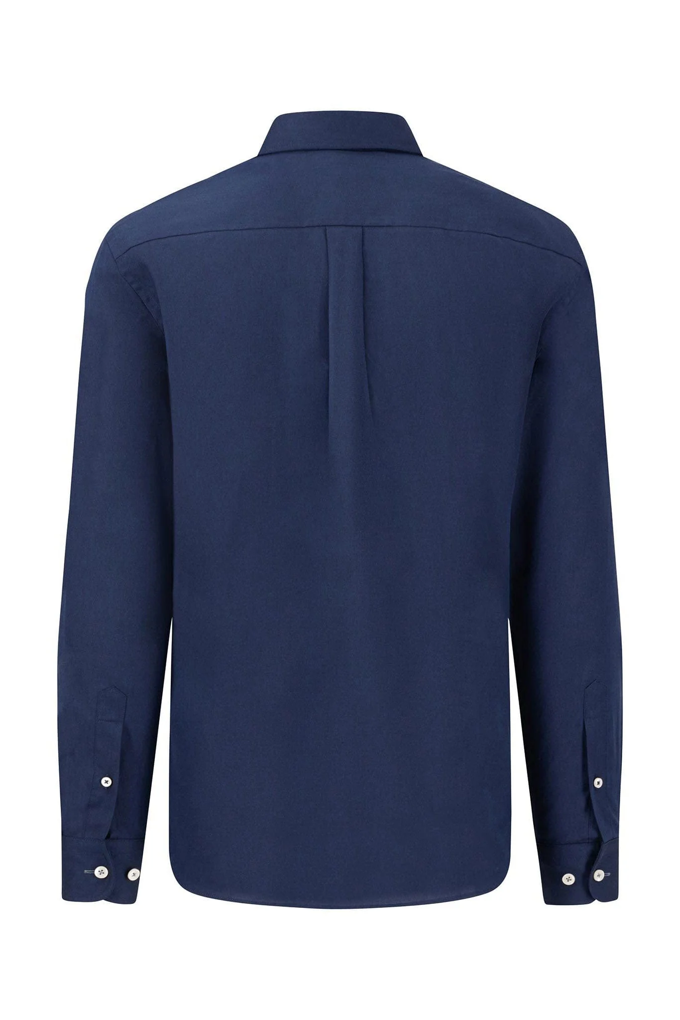 Button Down Oxford Shirt - Navy - Image 2