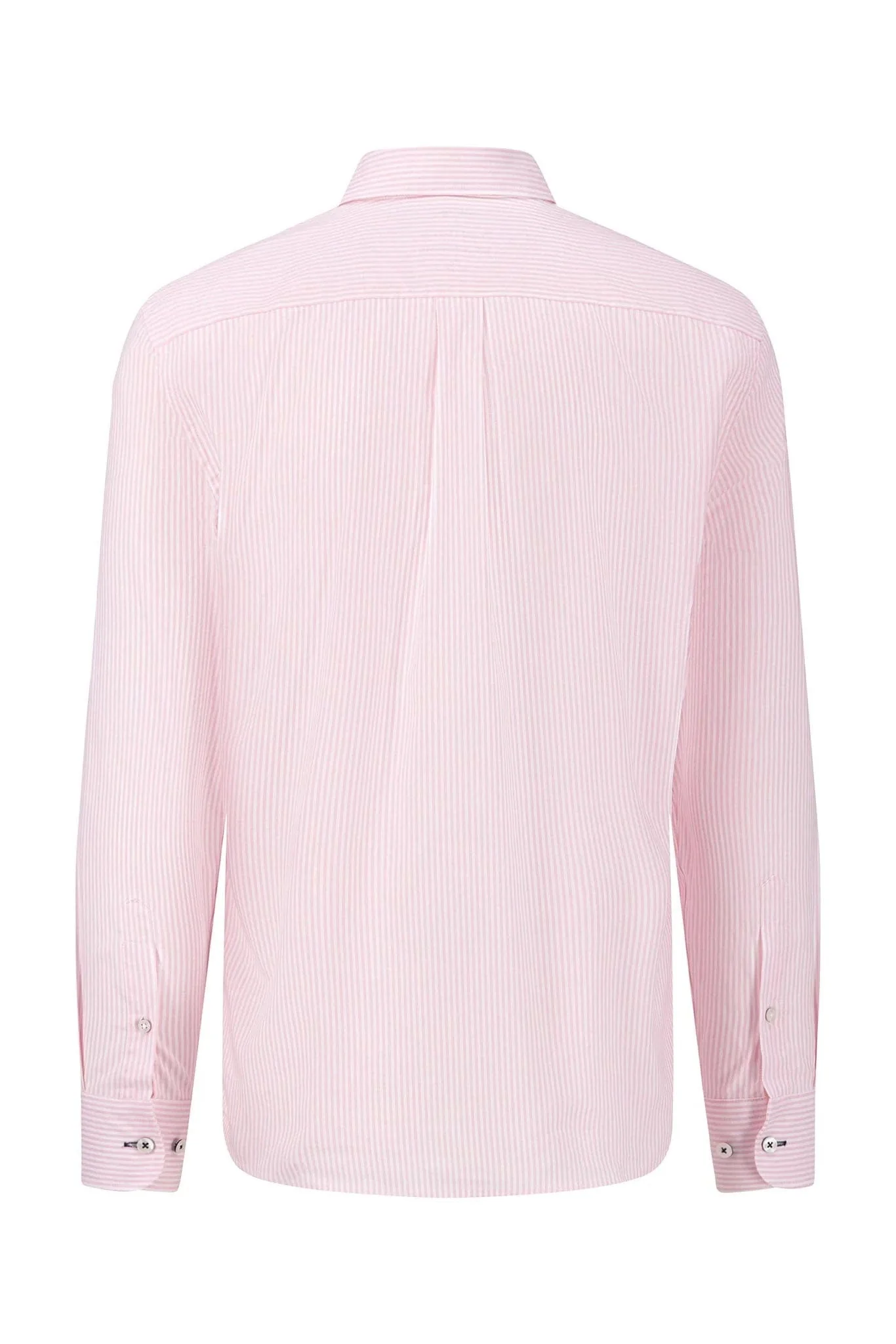 Button Down Oxford Shirt - Pink Stripe - Image 2