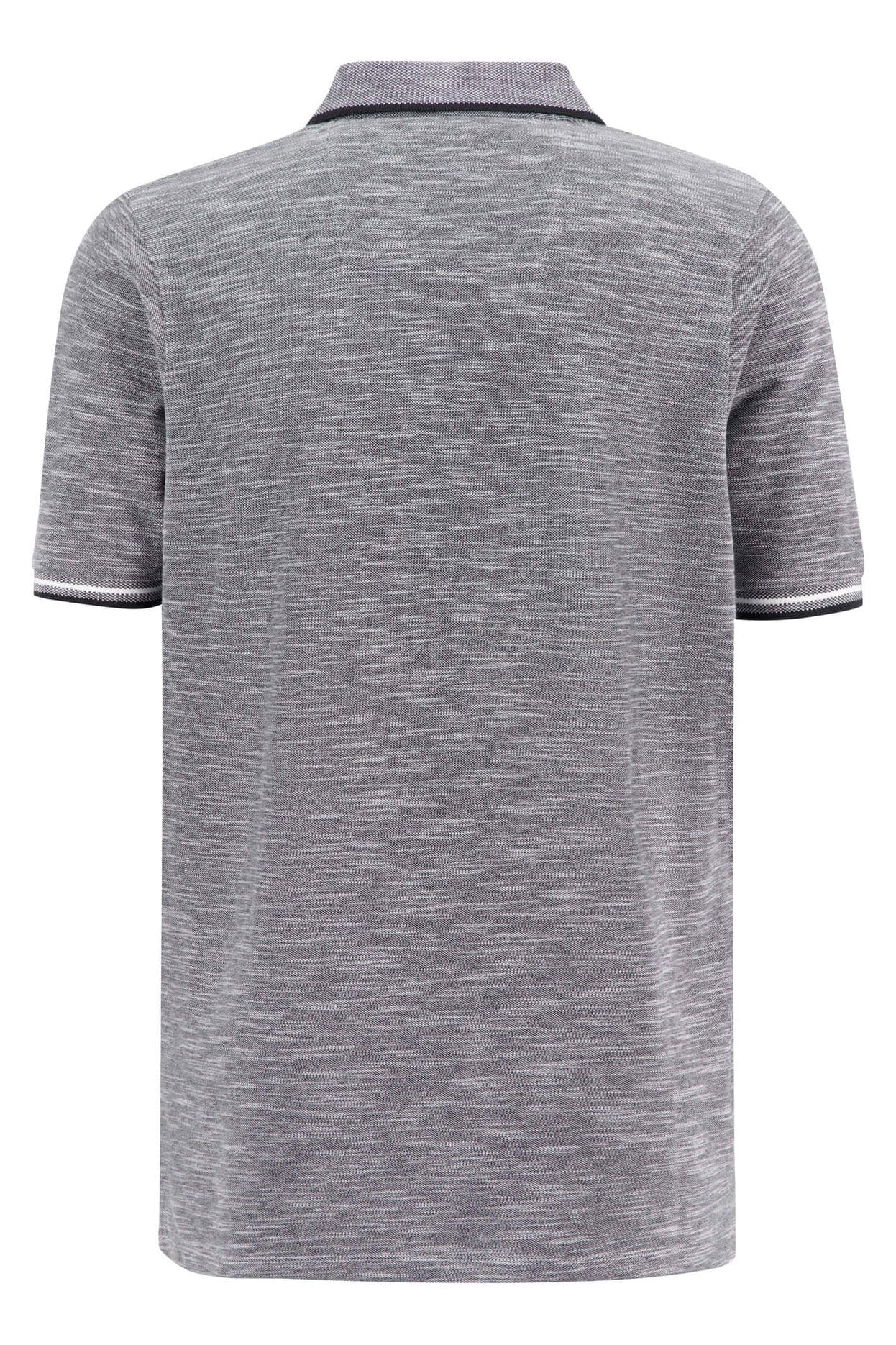 Cotton Slub Polo - Navy - Image 2