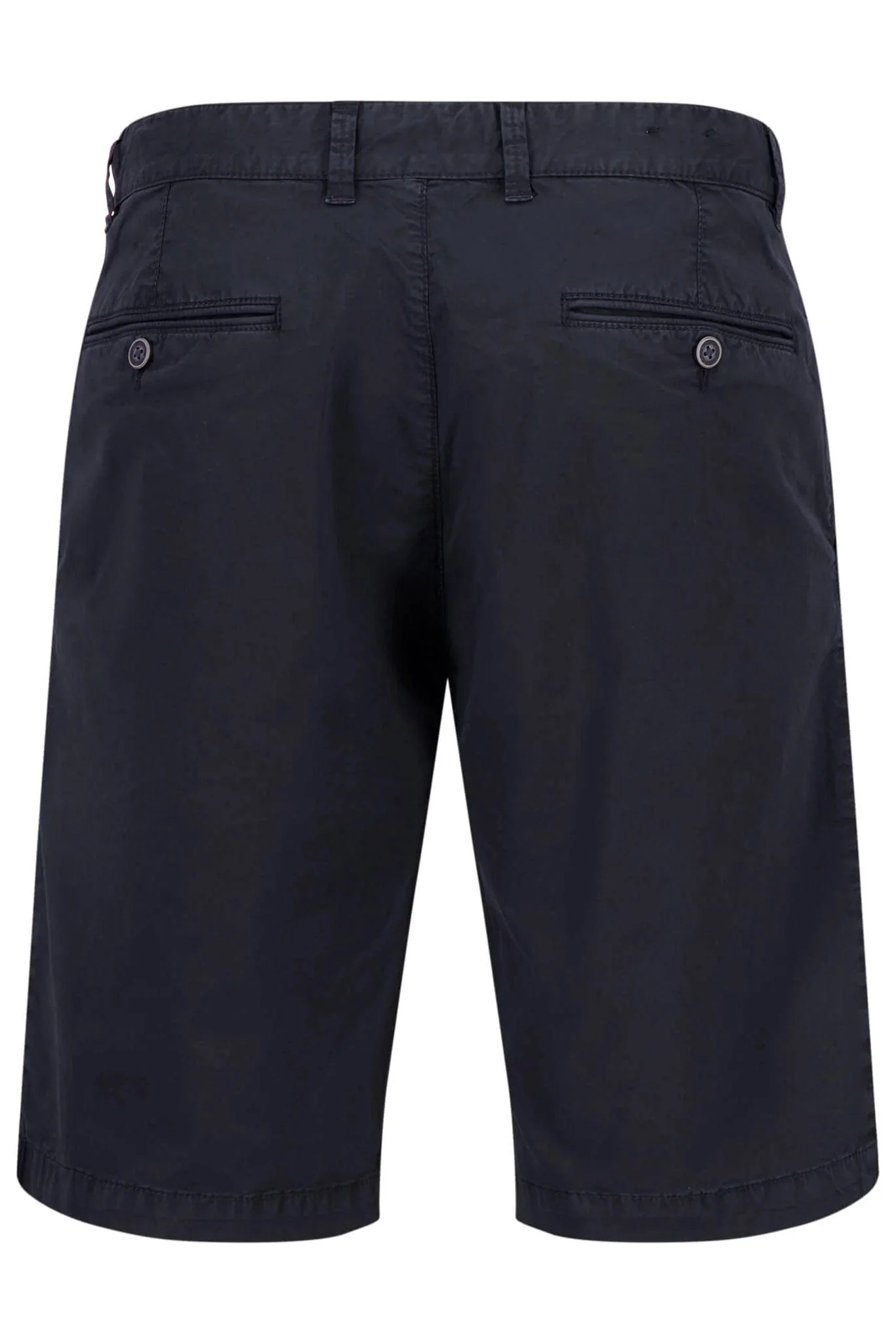 Cotton Stretch Shorts - Dark Navy - Image 2