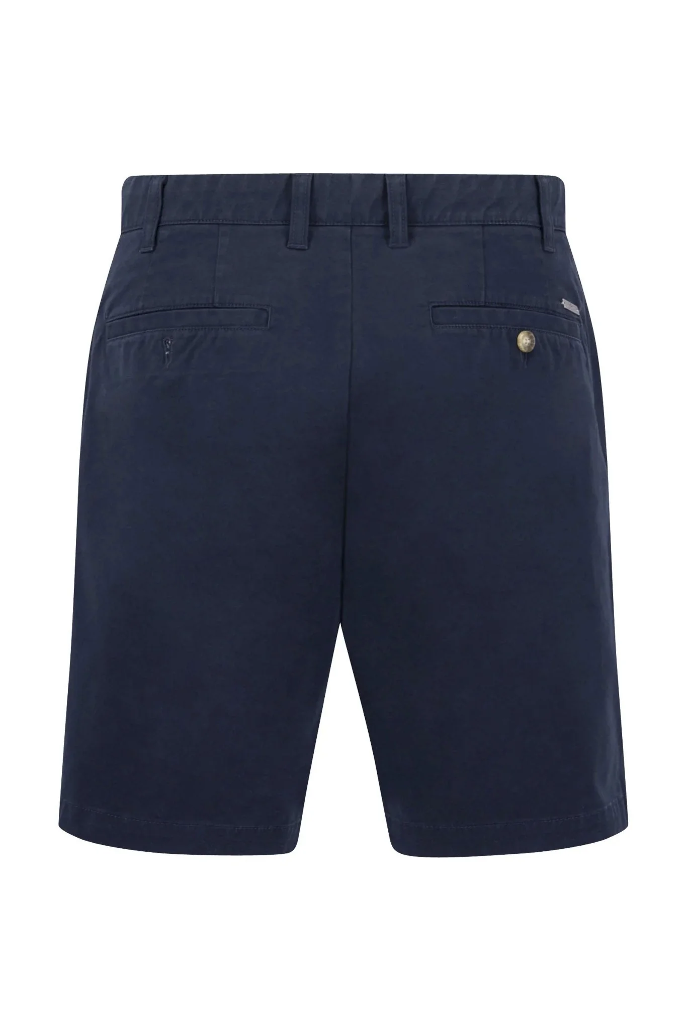 Cotton Stretch Shorts - Dark Navy - Image 2