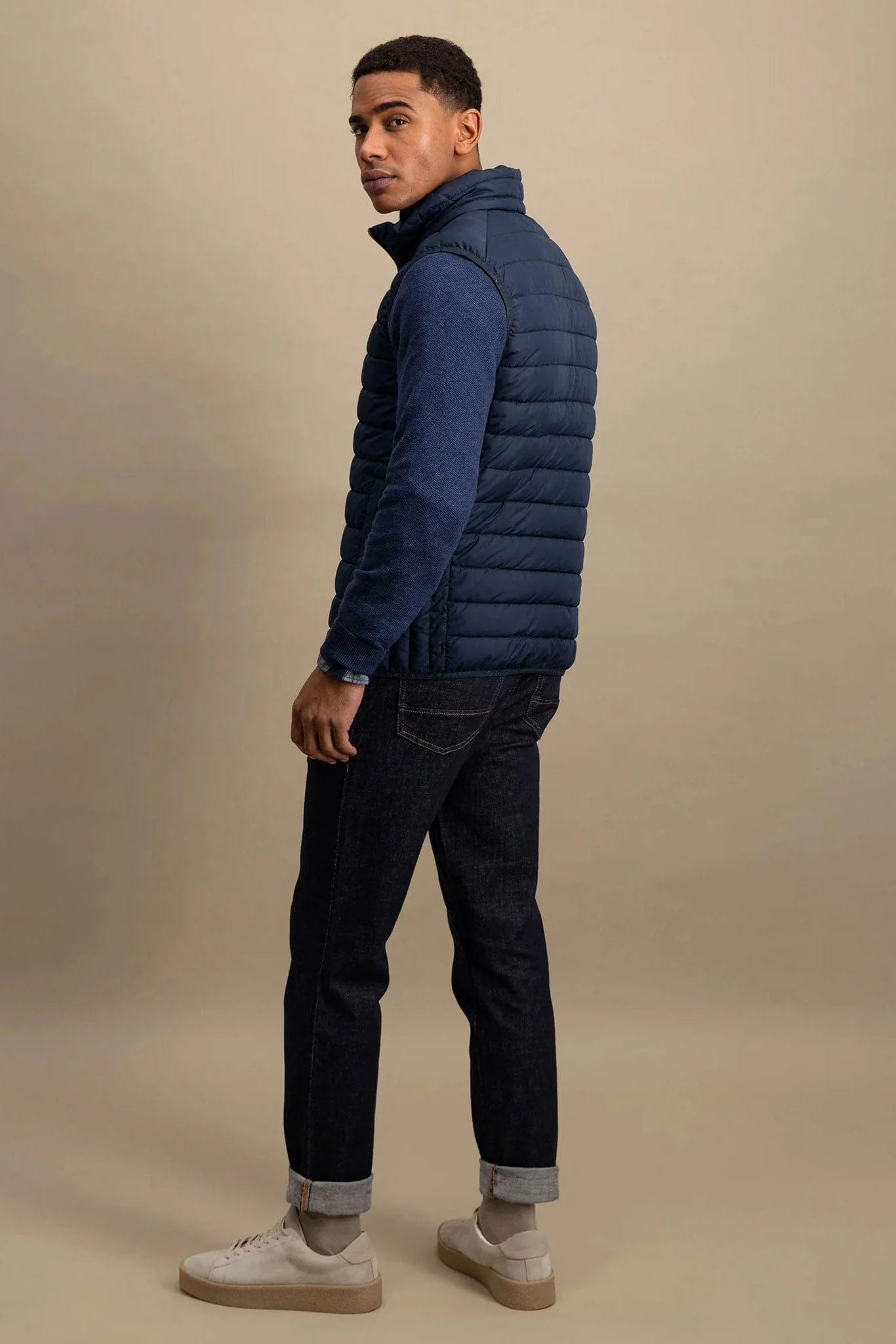 Light Weight Gilet - Dark Navy - Image 4