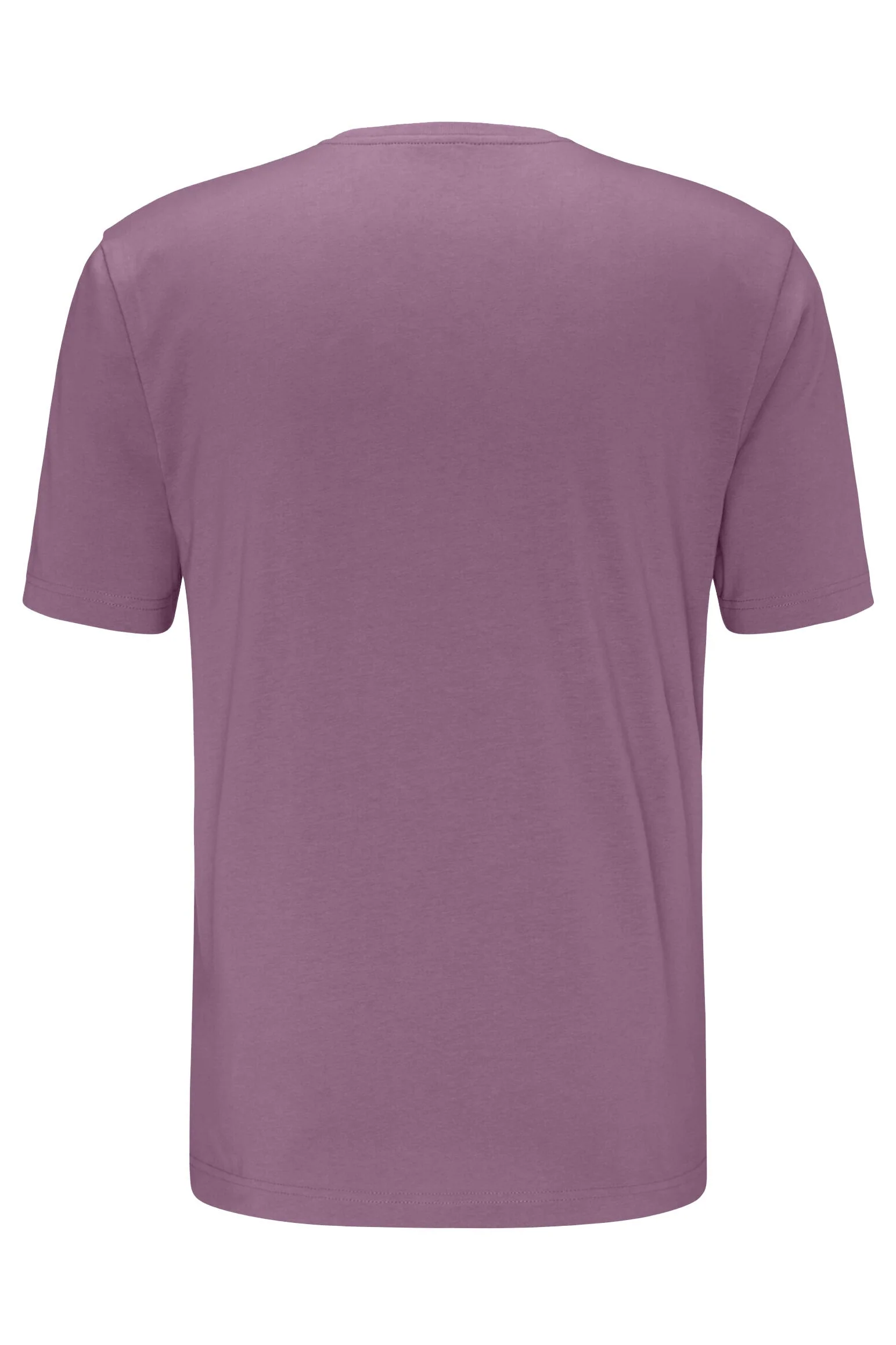 Organic Cotton T-Shirt - Mauve - Image 2