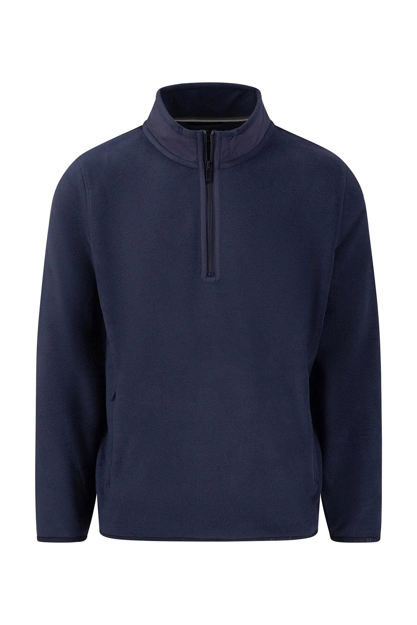 Quarter Zip Fleece Sweatshirt - Navy