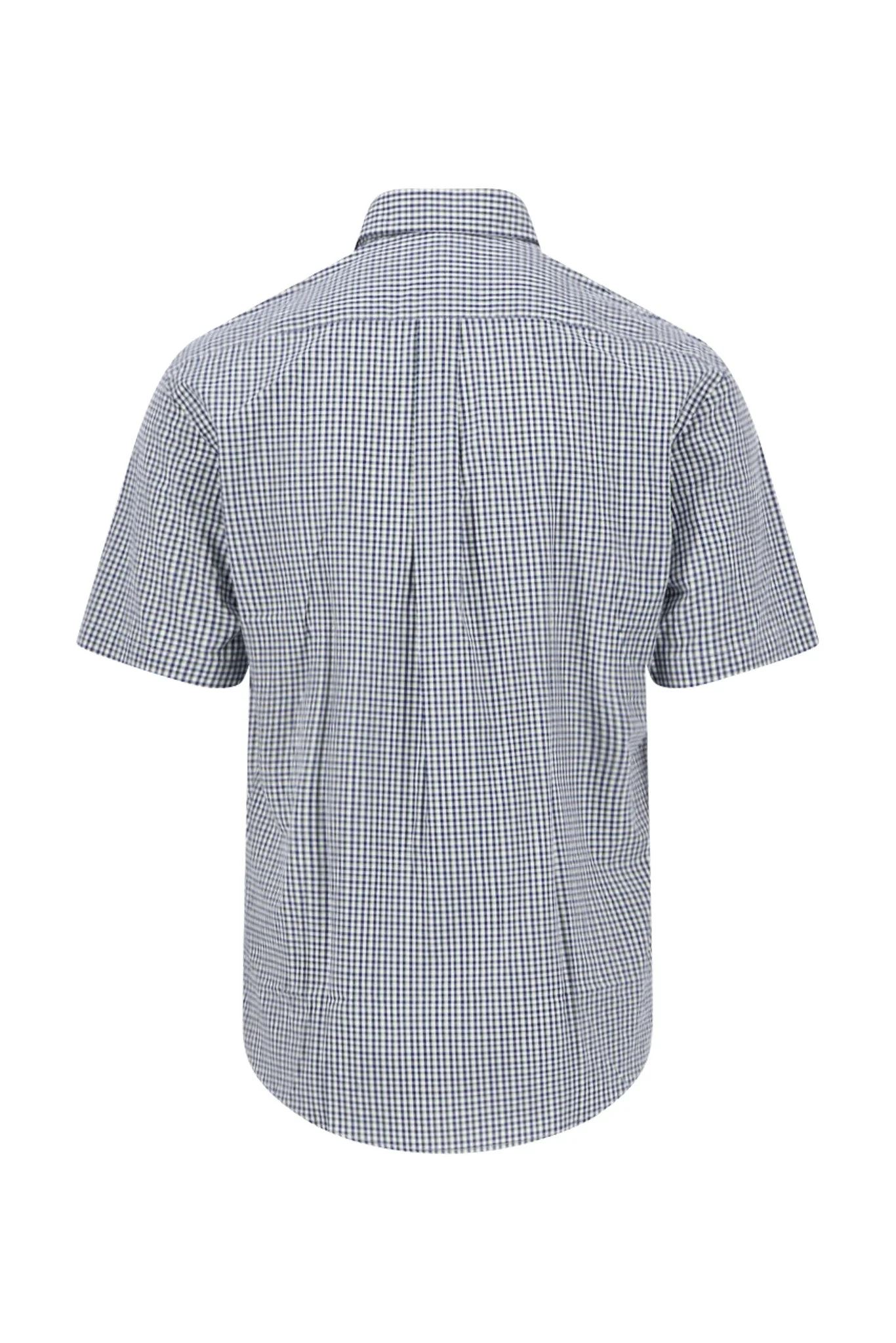 Short Sleeve Check Shirt - Avocado - Image 2