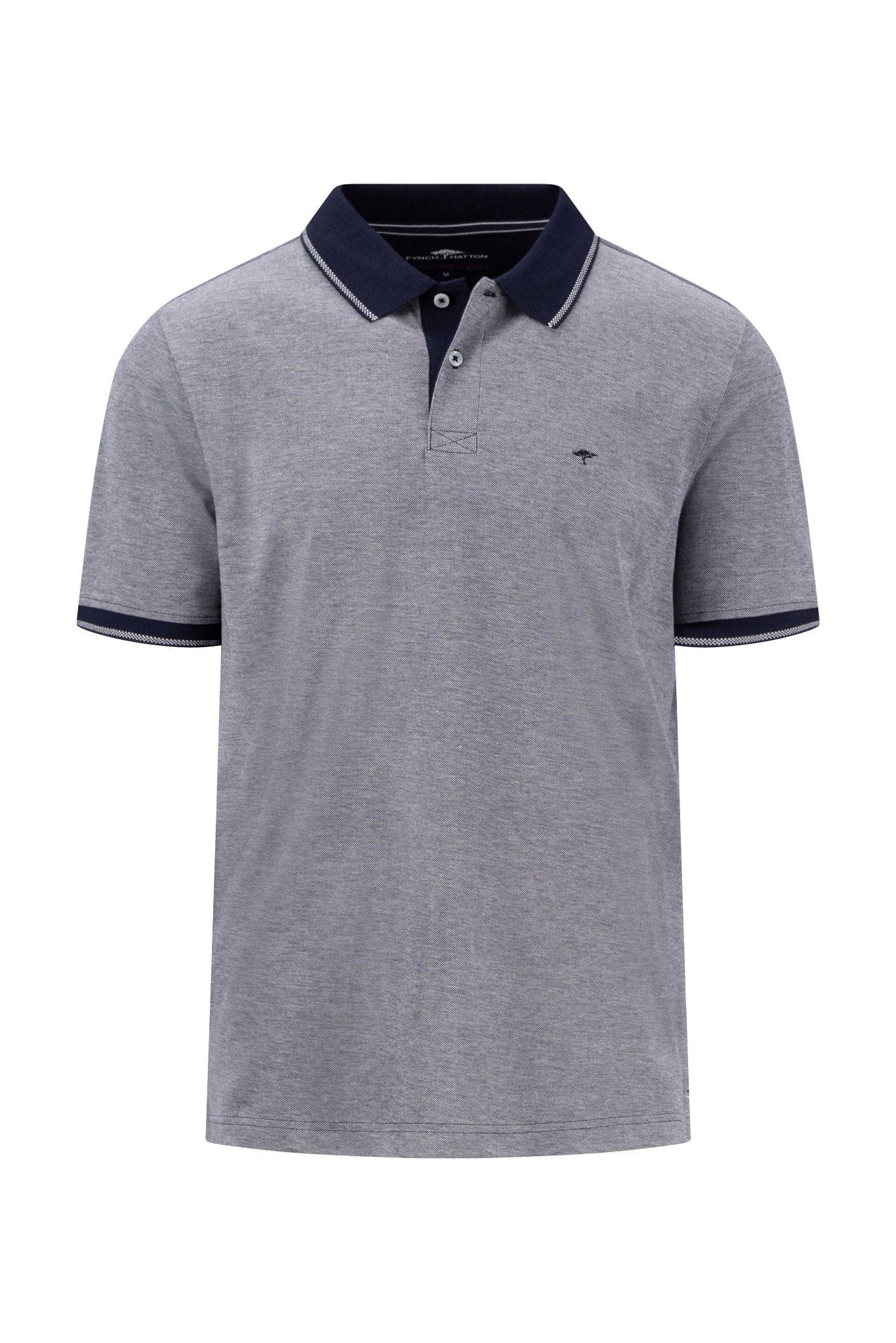 Two-Tone Polo - Navy