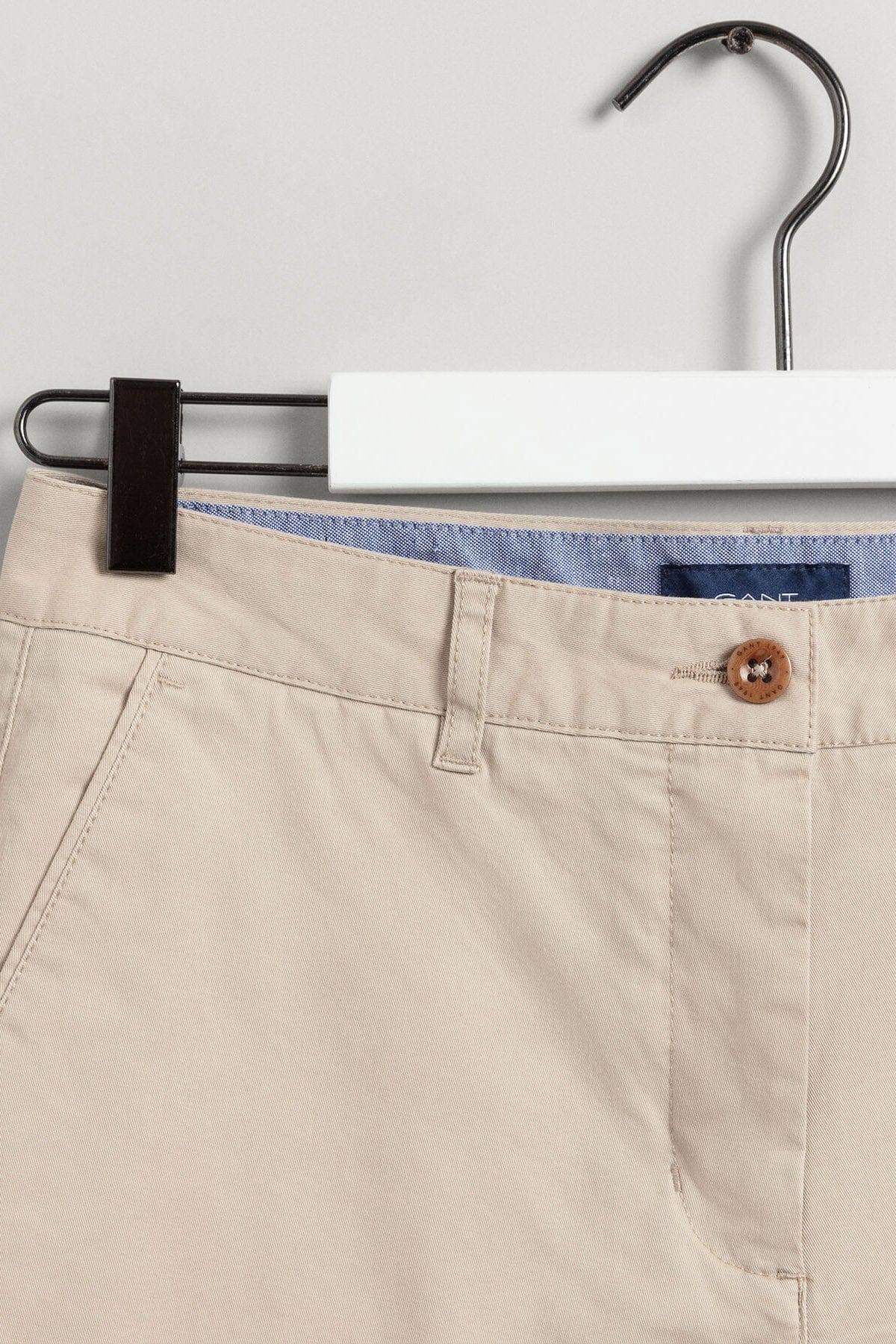 Fryda Slim Fit Classic Chinos - Dry Sand - Image 6