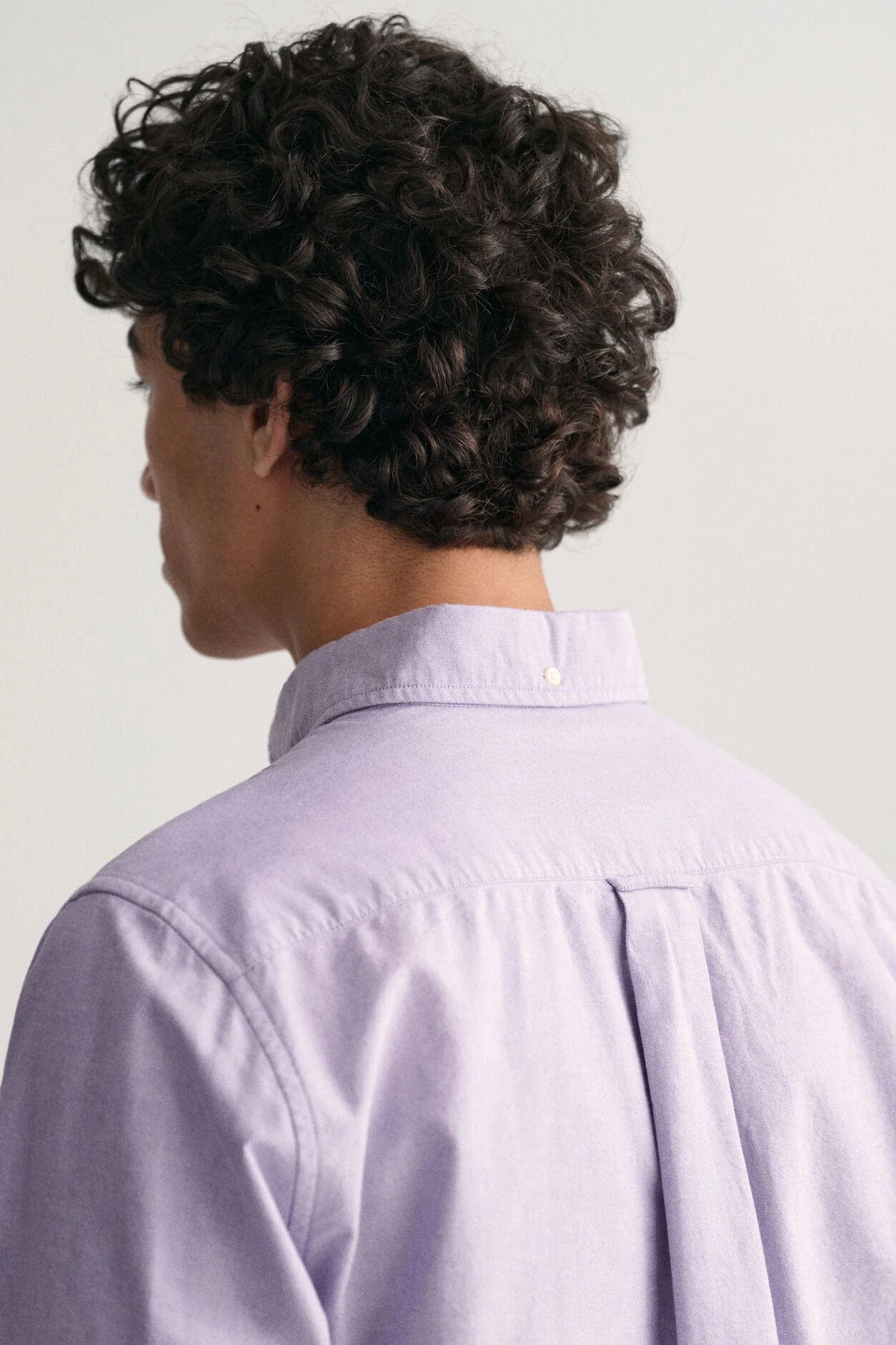 Regular Fit Oxford Shirt - Lilac - Image 4