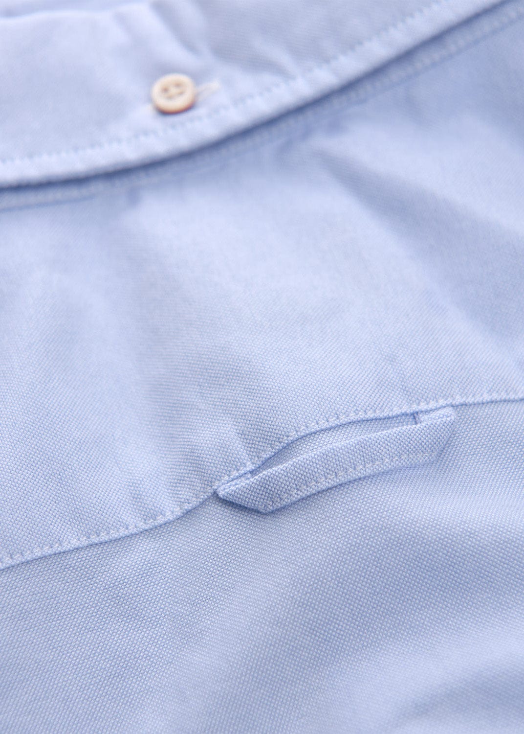 Slim Fit Oxford Shirt - Capri Blue - Image 4