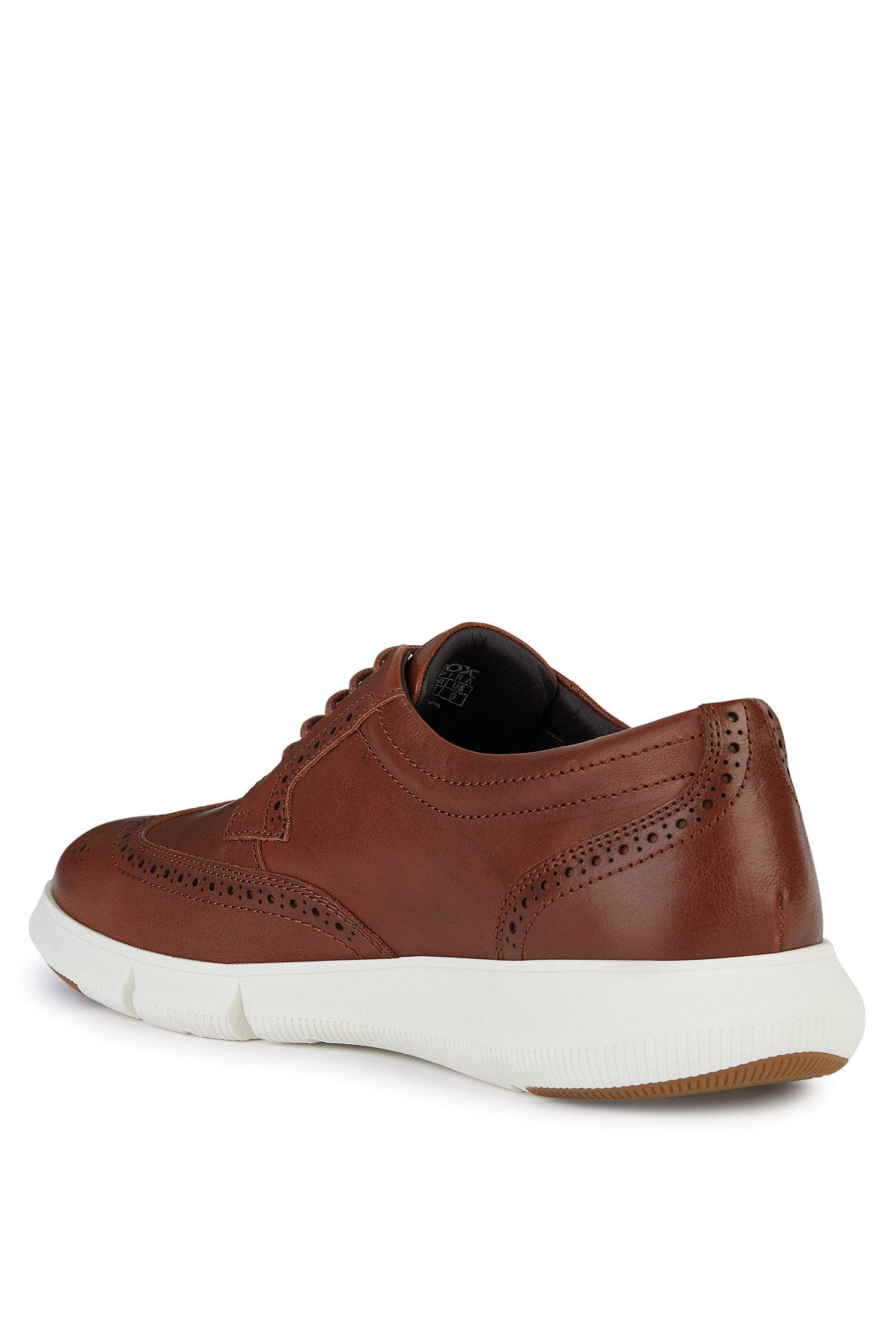 Adacter Casual Waxed Leather Shoes - Light Brown - Image 3