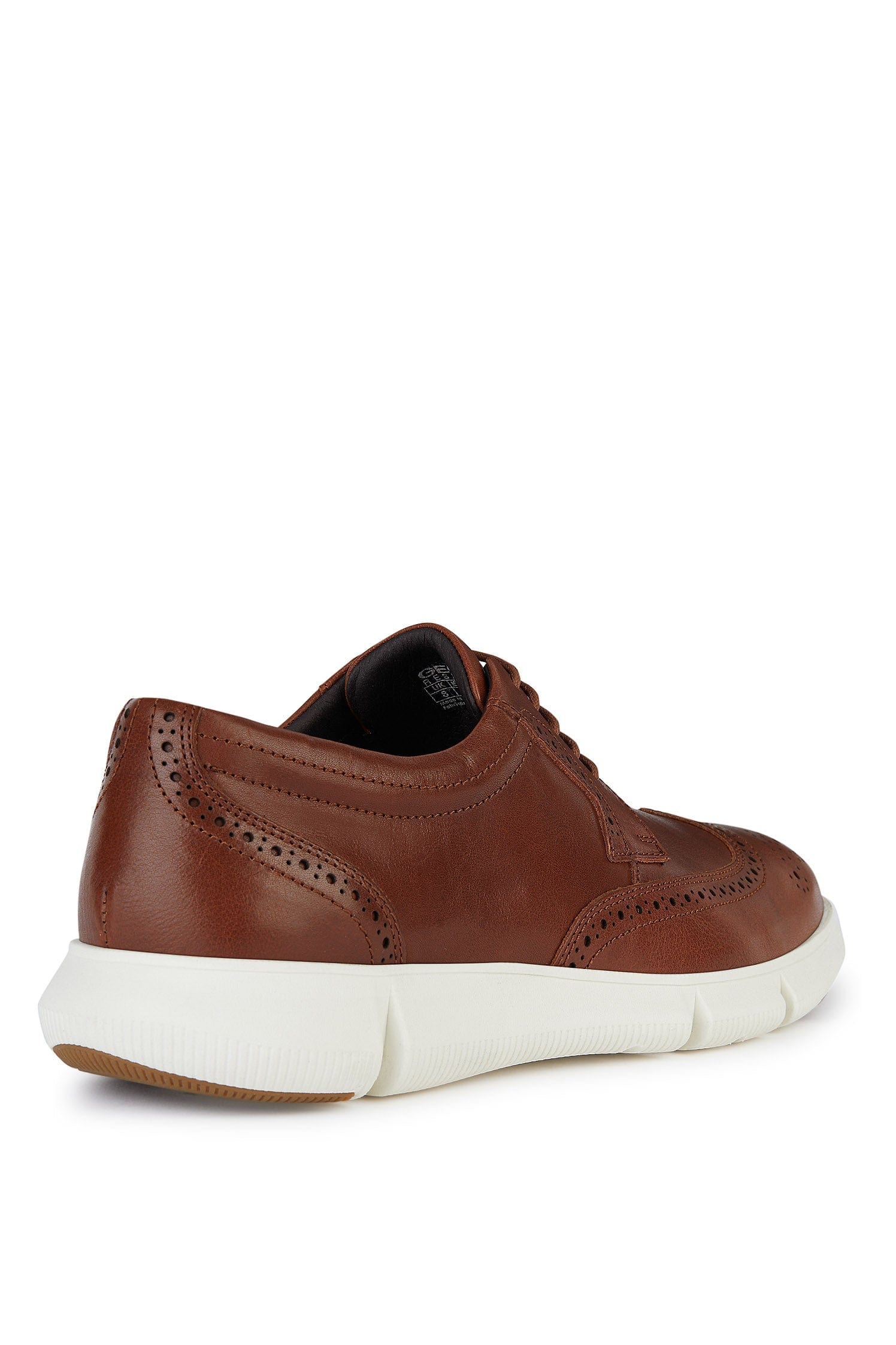 Adacter Casual Waxed Leather Shoes - Light Brown - Image 5
