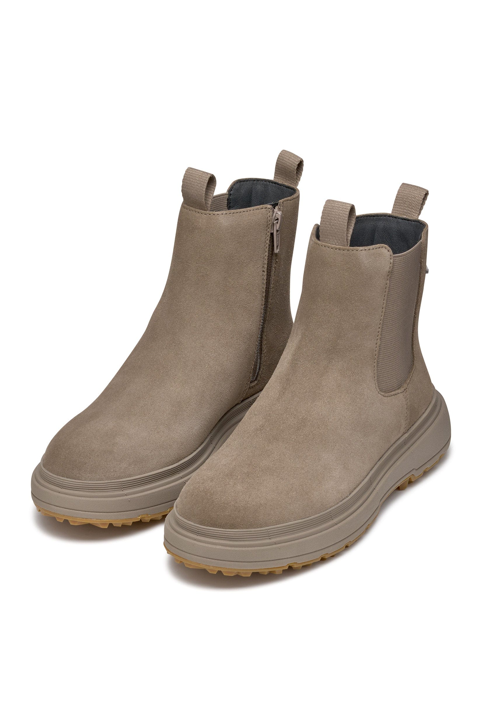 Lamidie Grip ABX Waterproof Suede Ankle Boots - Taupe - Image 5