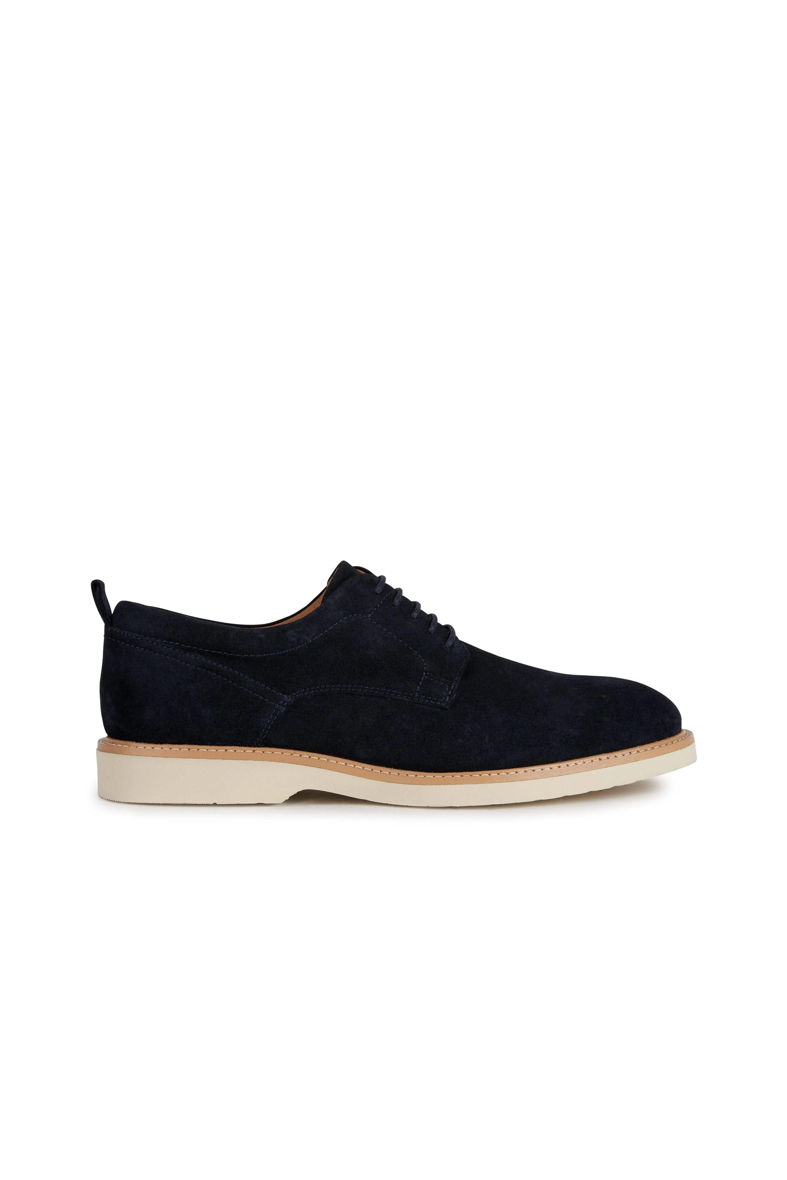 Mens Gubbio Suede Shoes - Navy