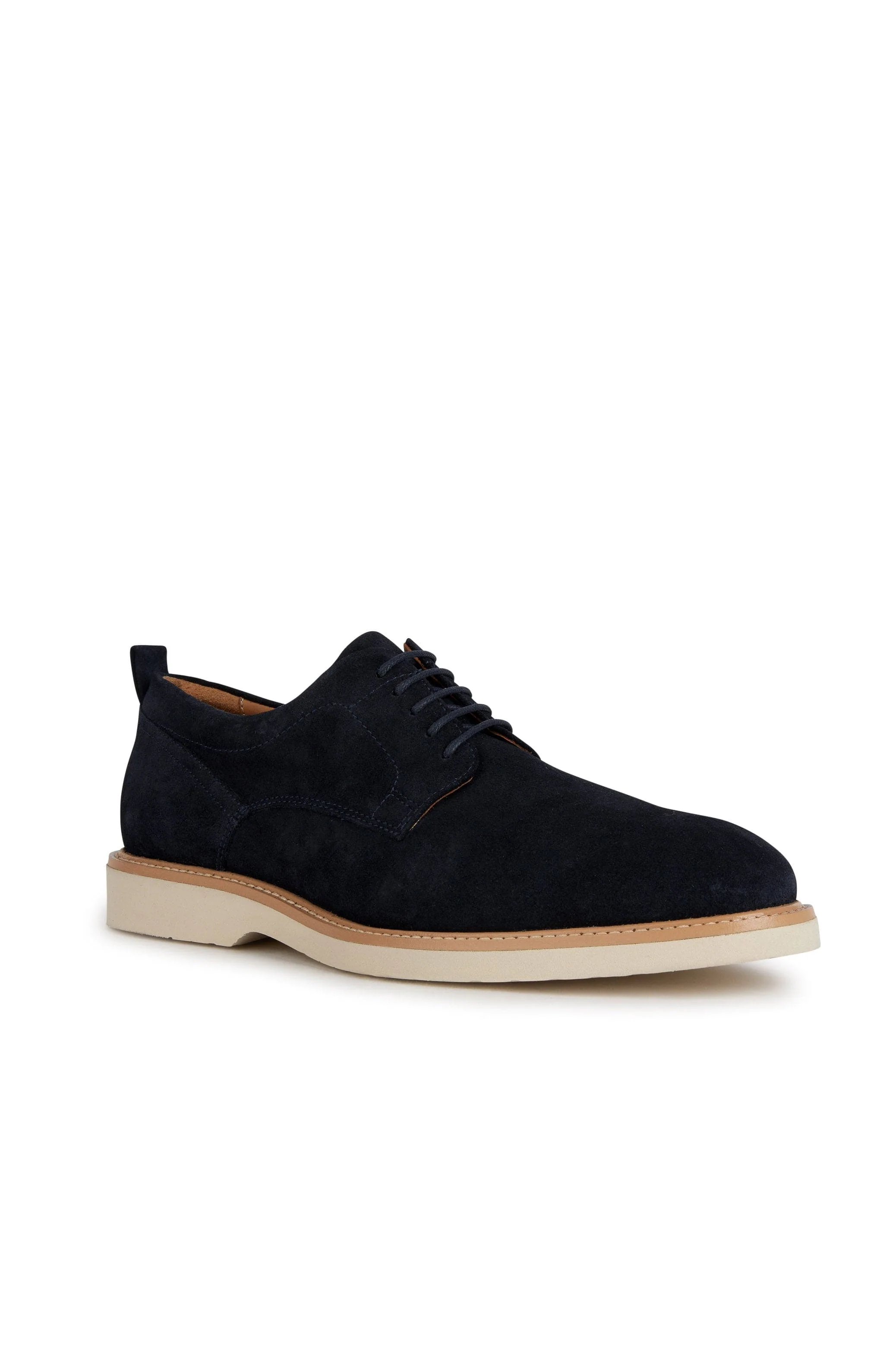 Mens Gubbio Suede Shoes - Navy - Image 2